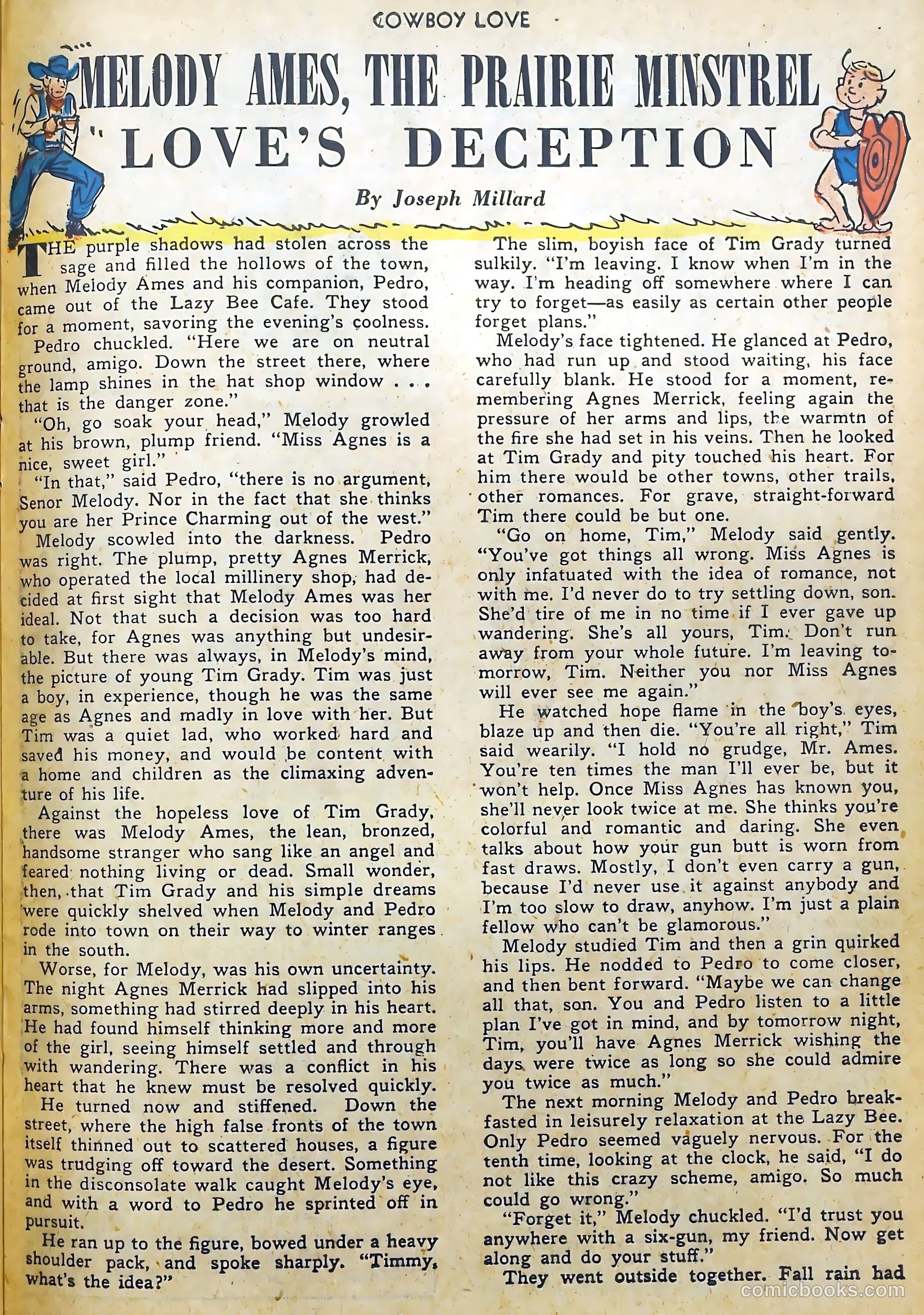 Cowboy Love #8 (1950) — page 25 of 36