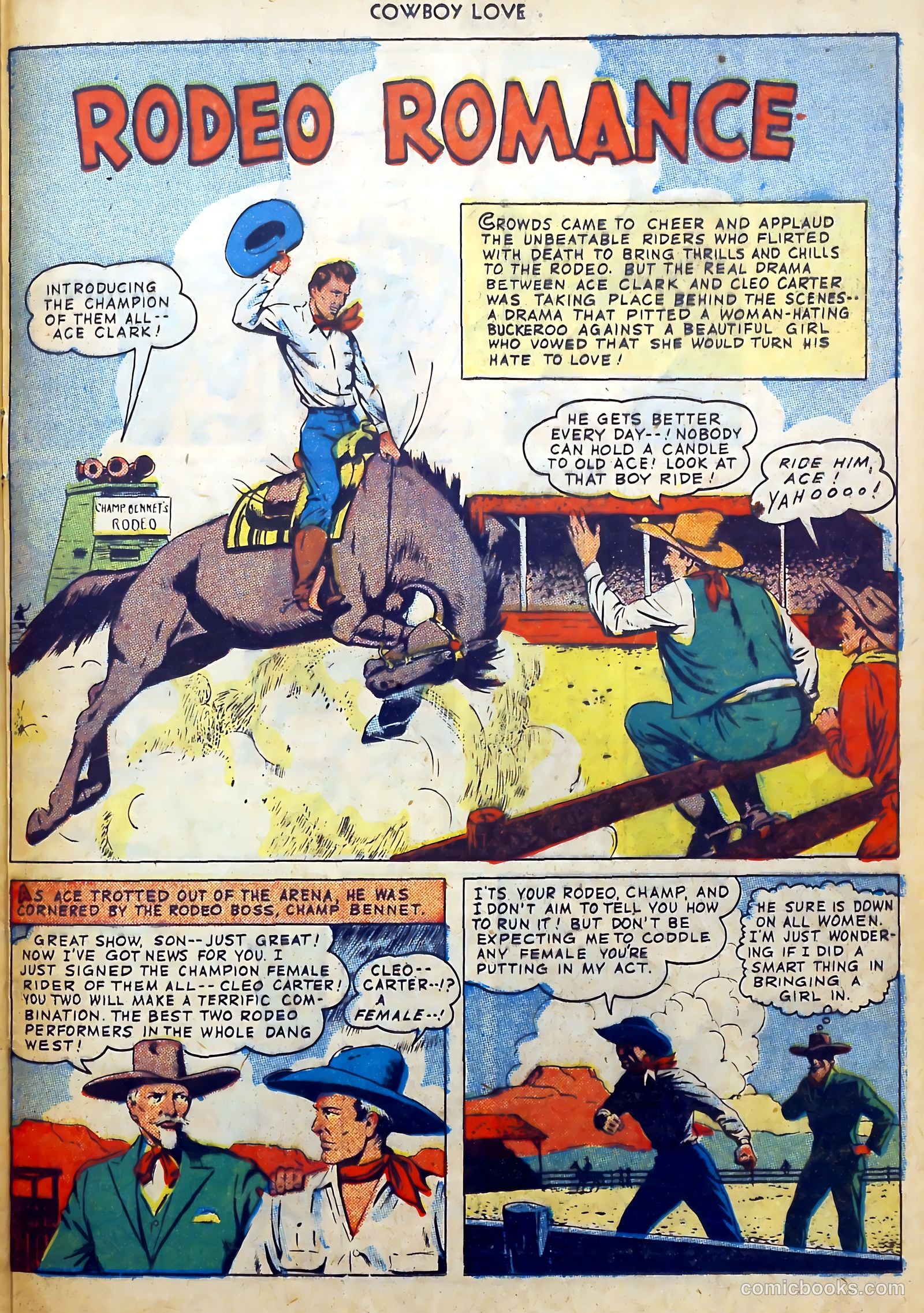 Cowboy Love #8 (1950) — page 27 of 36