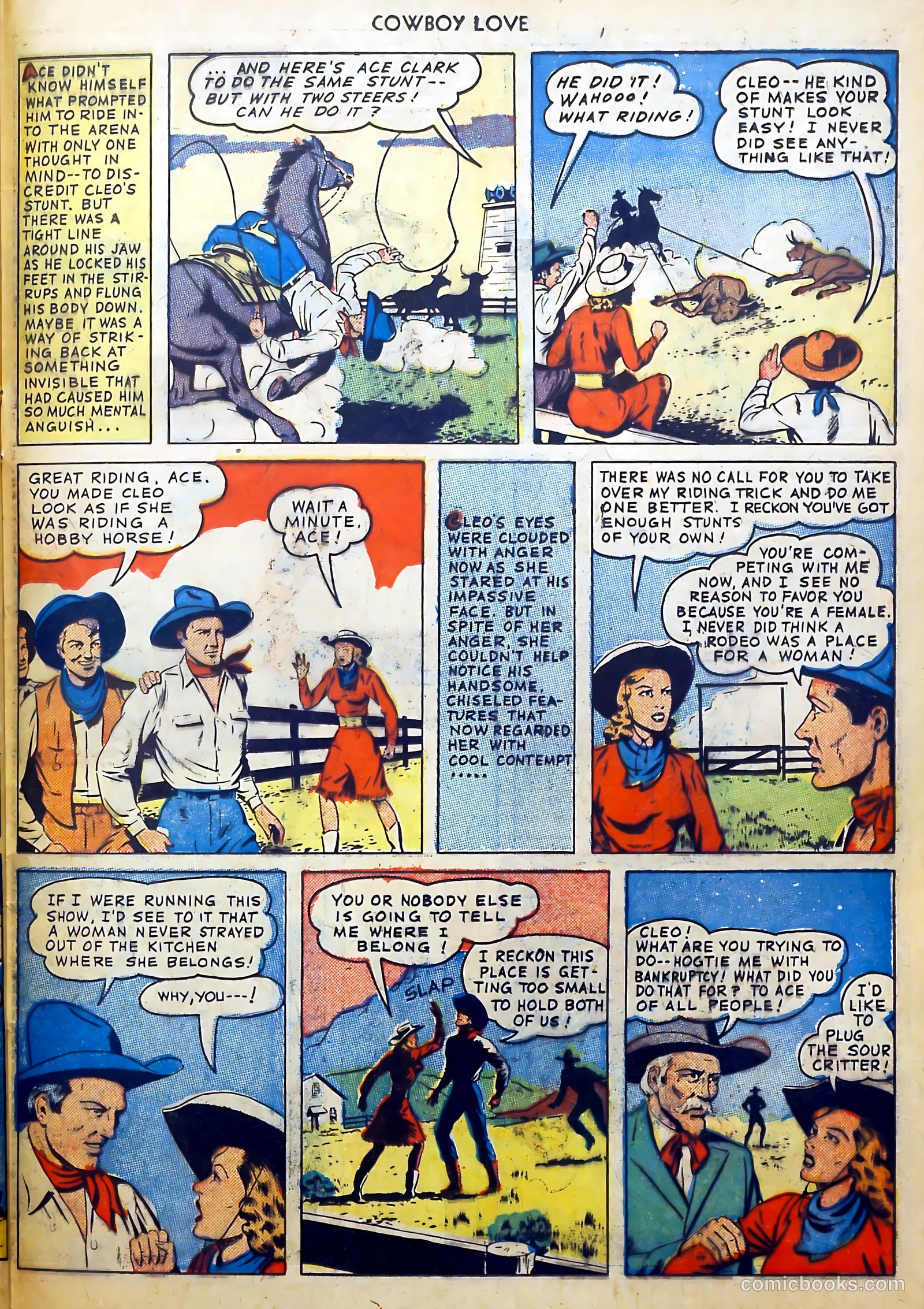 Cowboy Love #8 (1950) — page 29 of 36