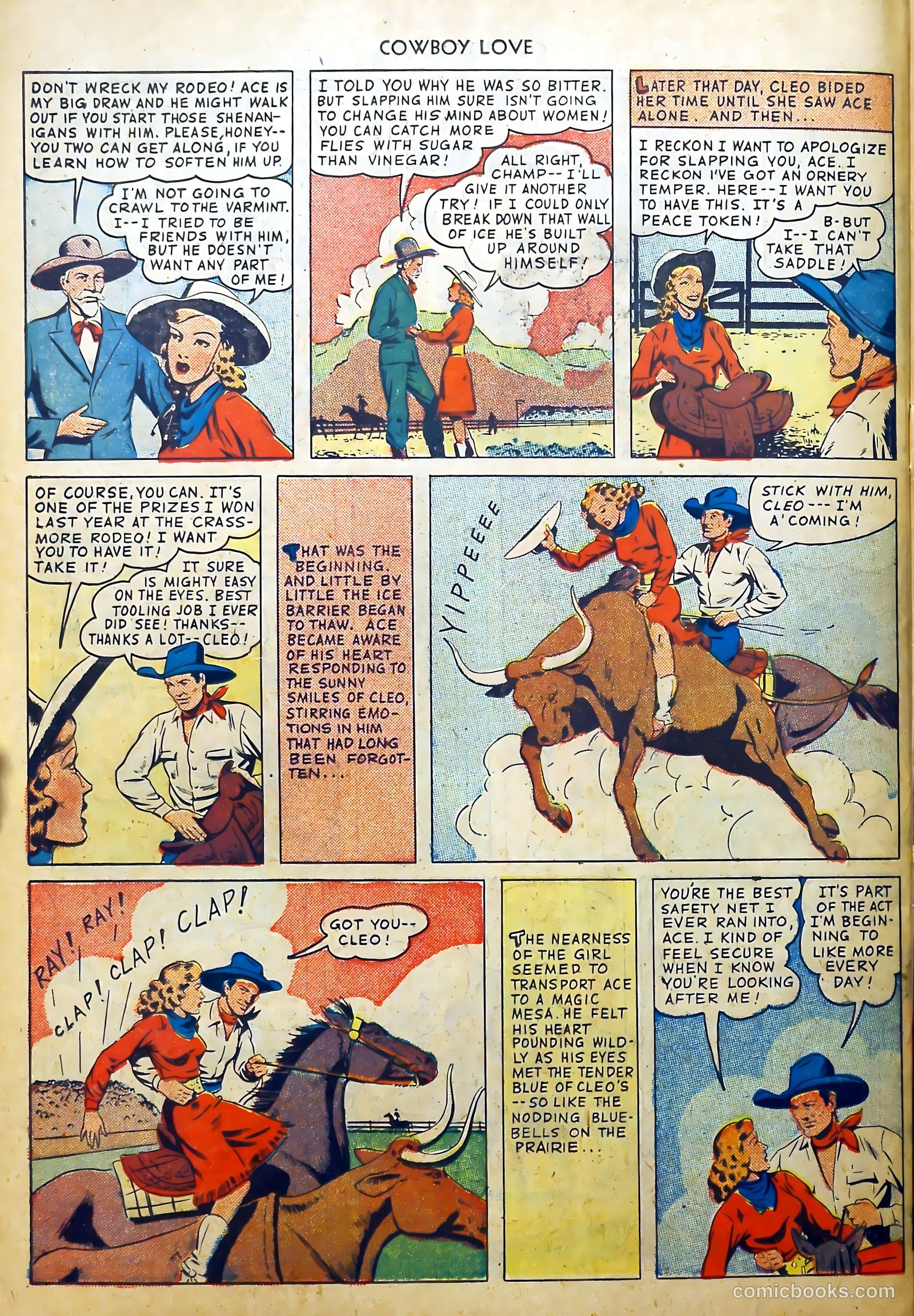 Cowboy Love #8 (1950) — page 30 of 36