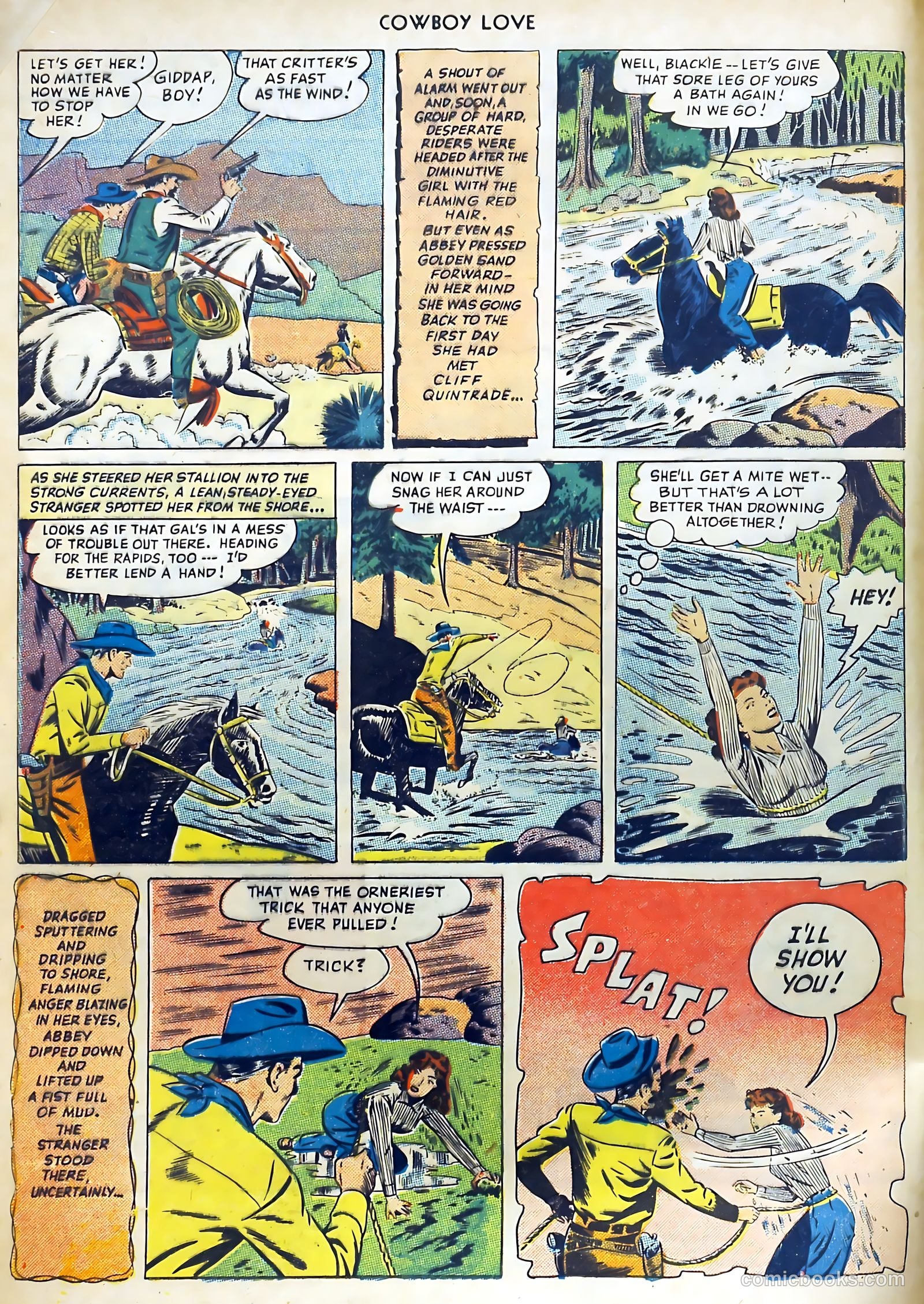 Cowboy Love #9 (1950) — page 4 of 52