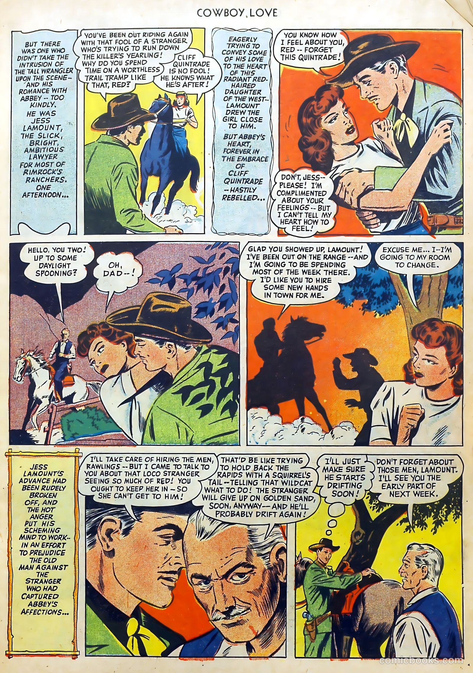 Cowboy Love #9 (1950) — page 7 of 52