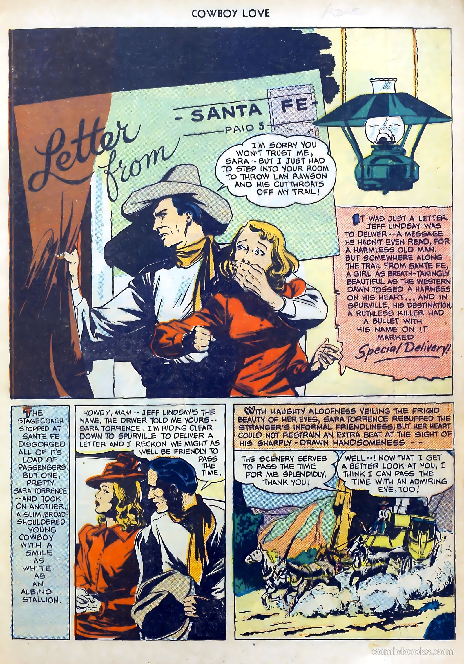 Cowboy Love #9 (1950) — page 17 of 52