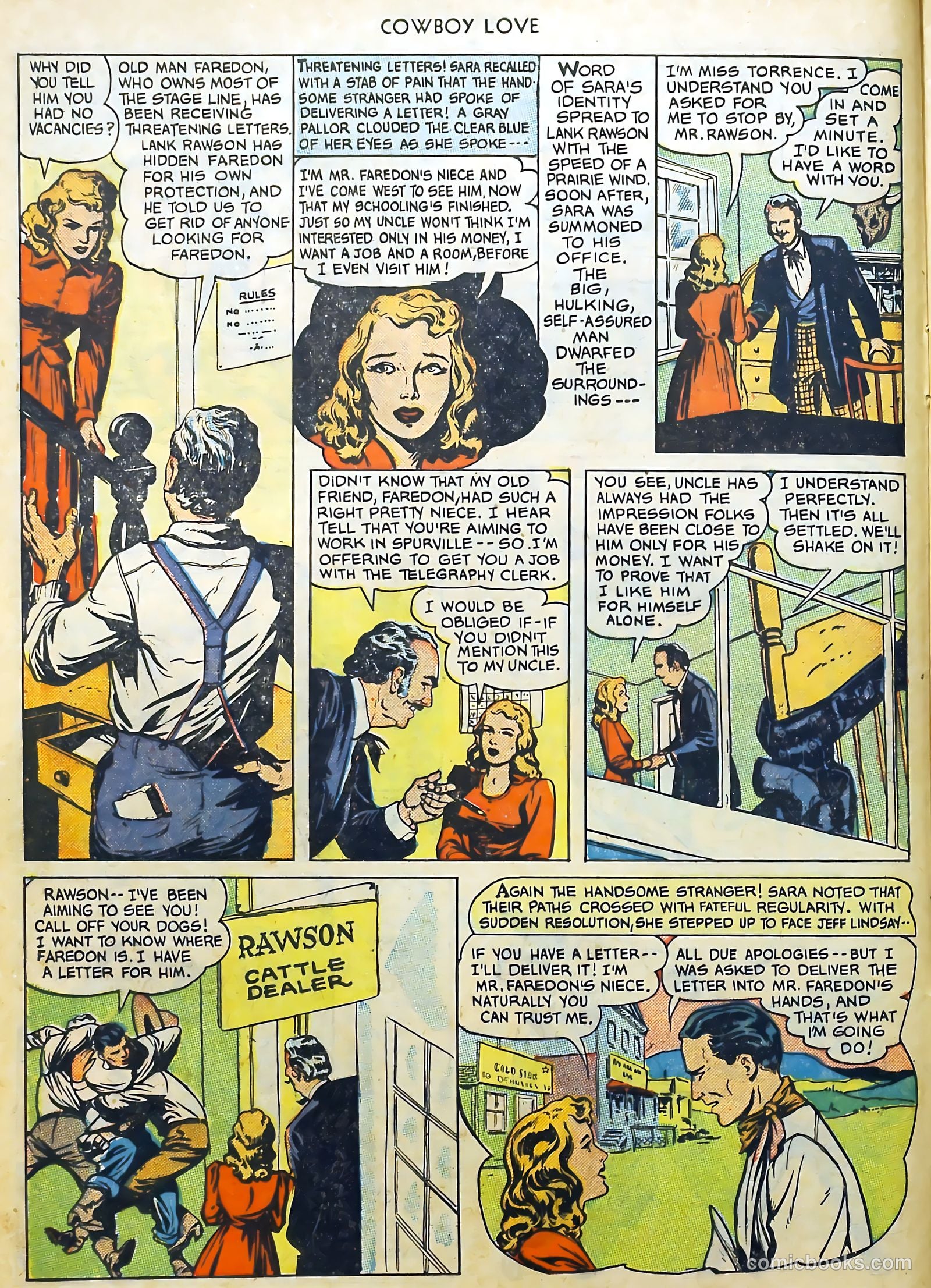 Cowboy Love #9 (1950) — page 20 of 52