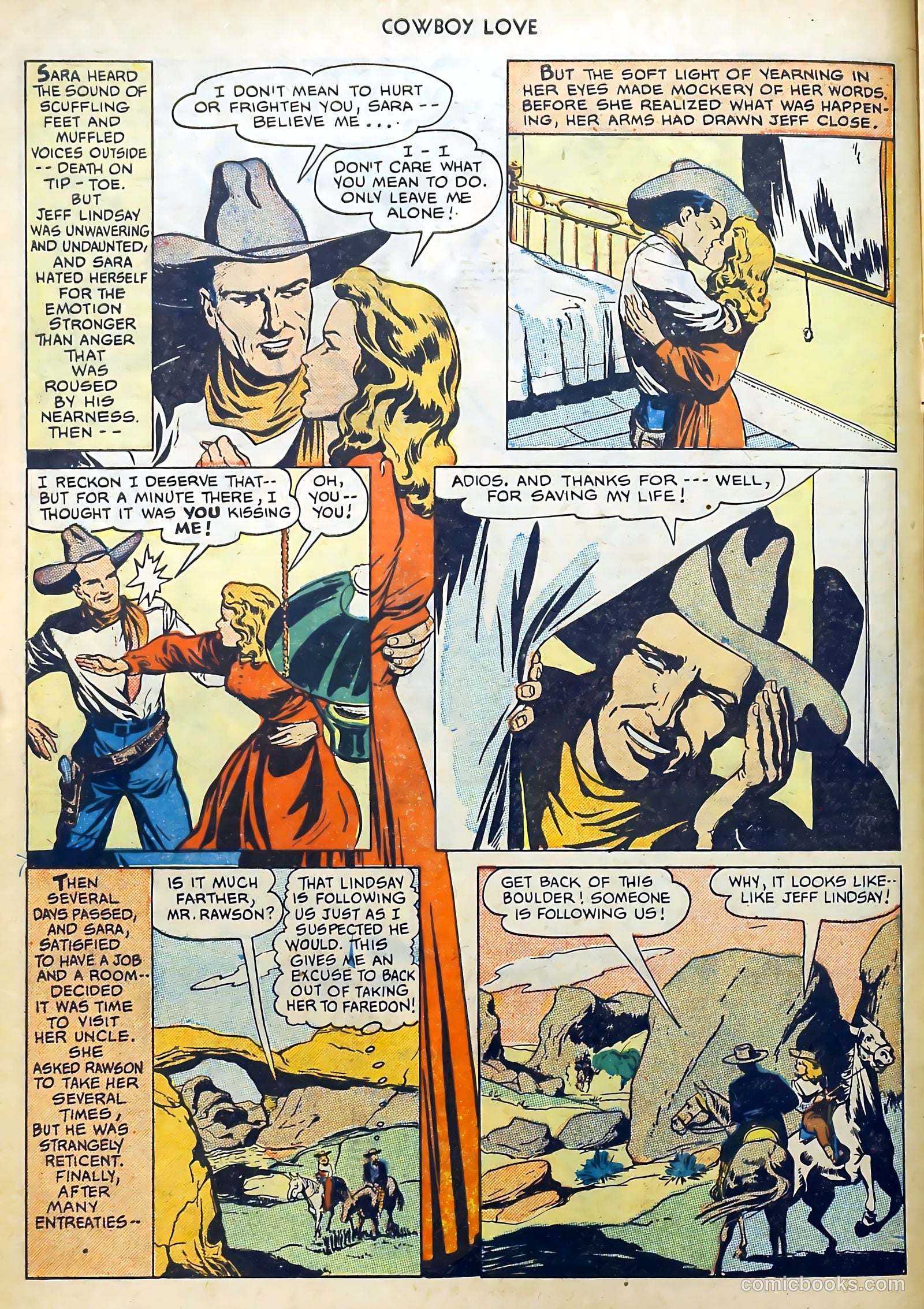 Cowboy Love #9 (1950) — page 22 of 52