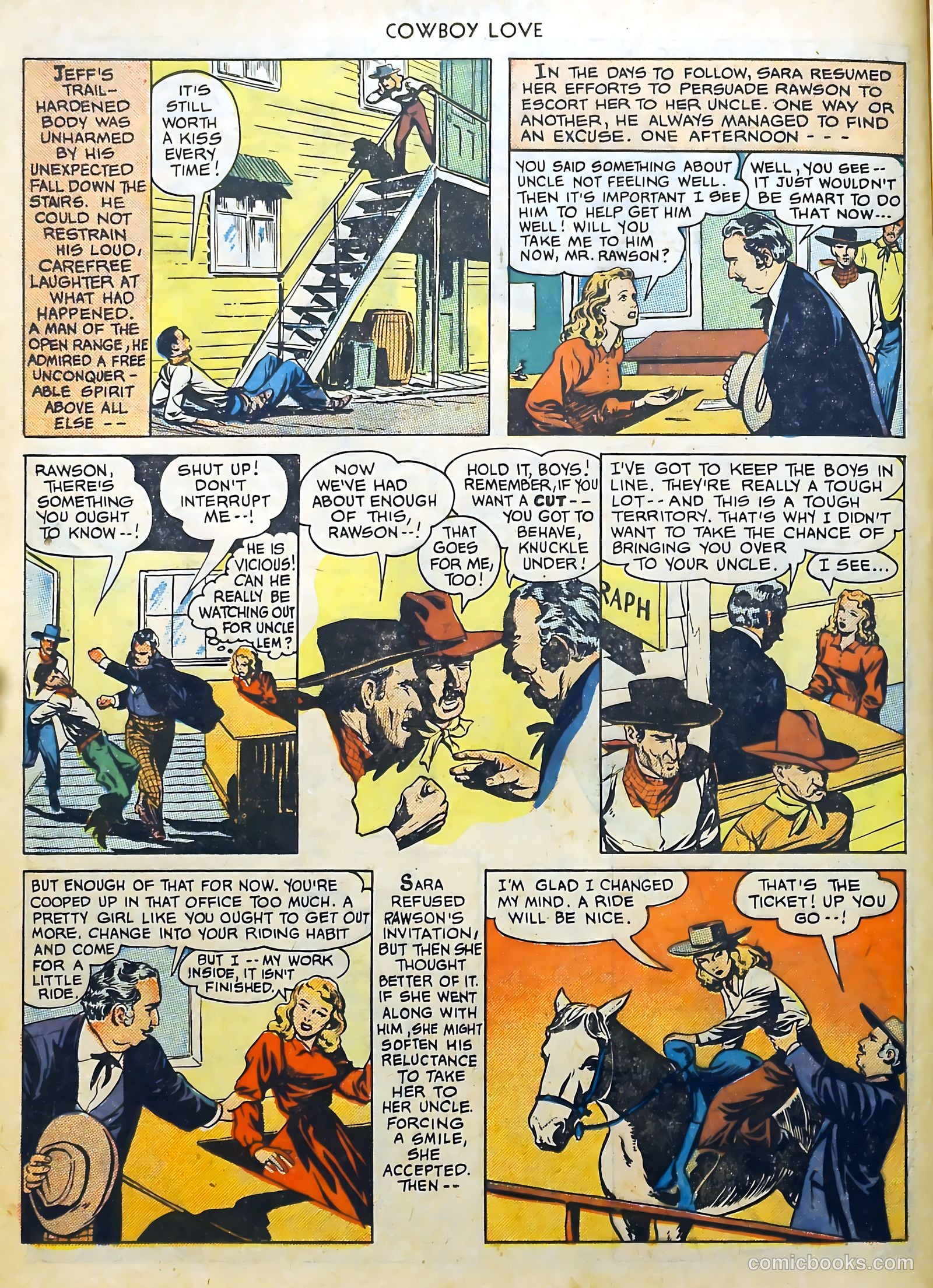 Cowboy Love #9 (1950) — page 24 of 52