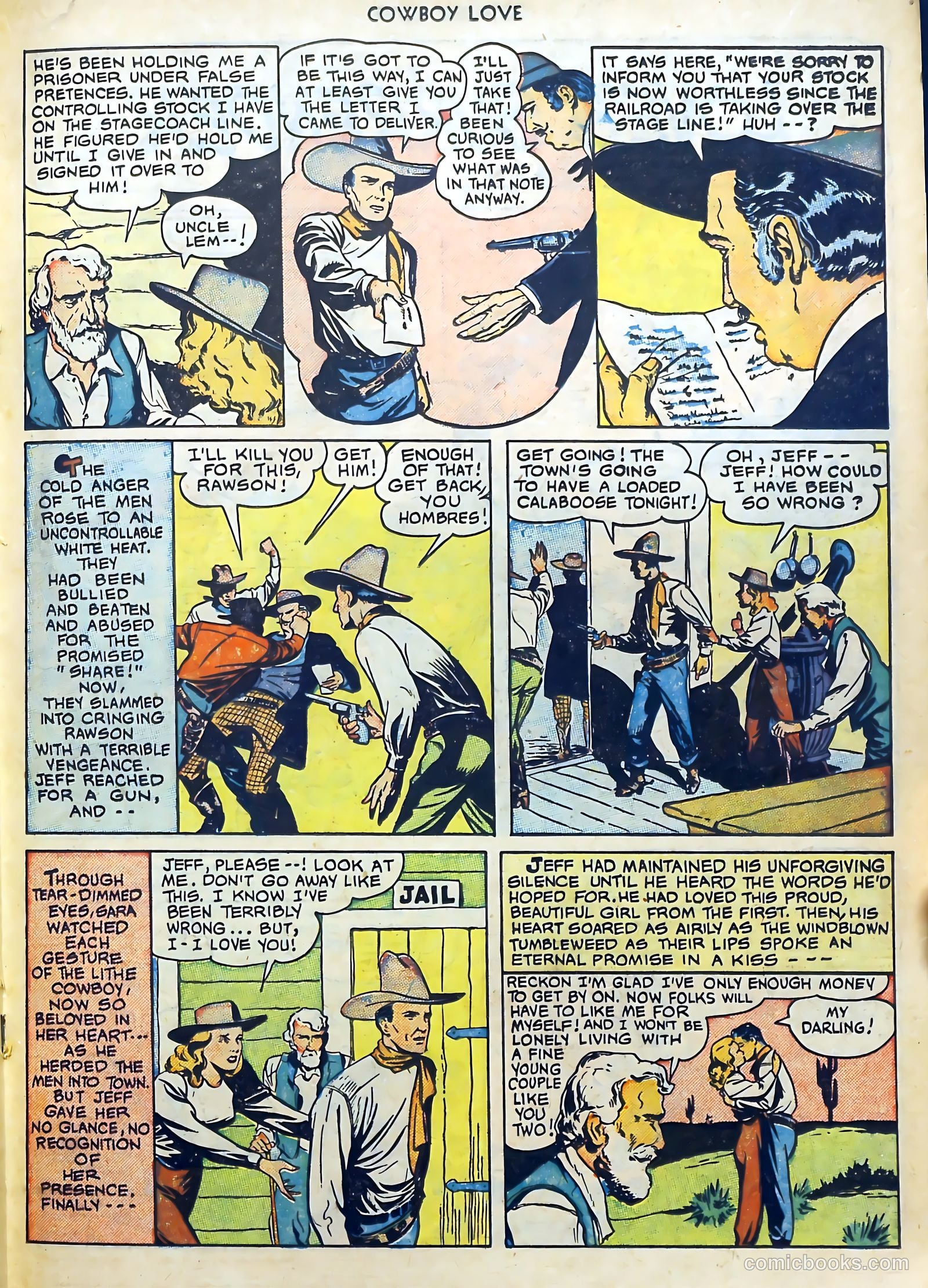 Cowboy Love #9 (1950) — page 27 of 52