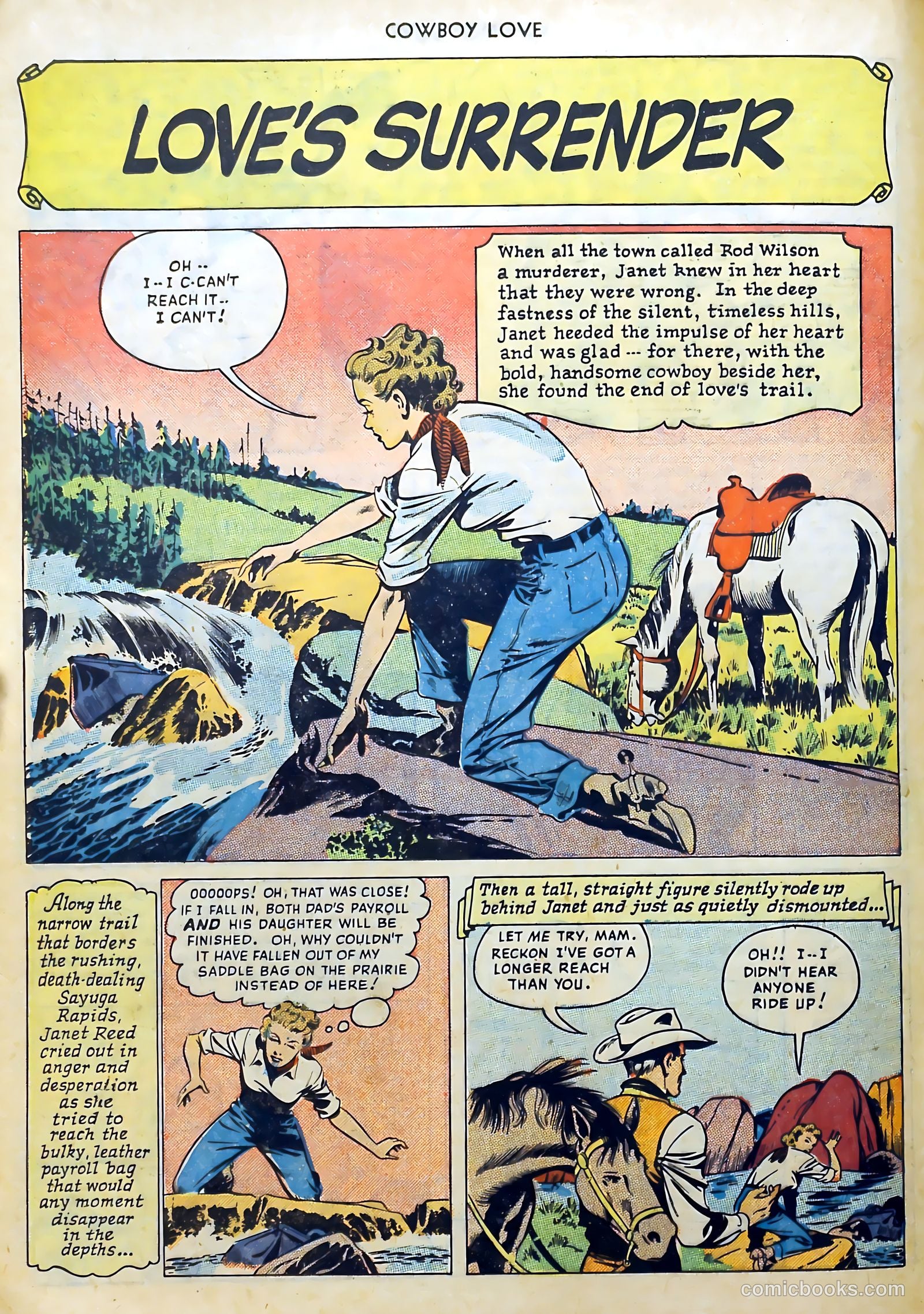 Cowboy Love #9 (1950) — page 28 of 52