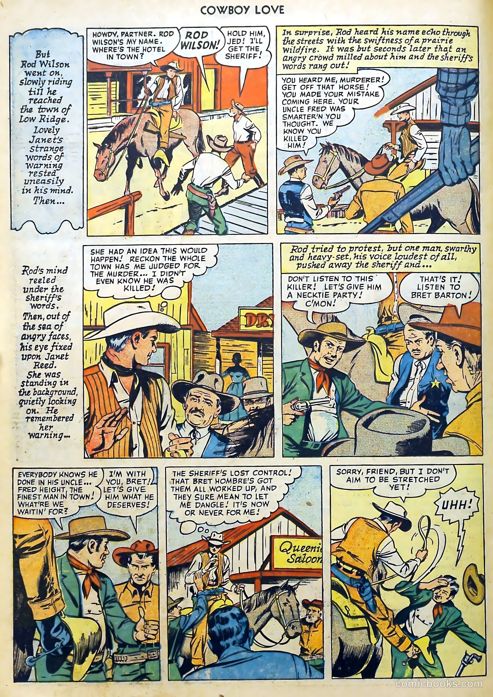 Cowboy Love #9 (1950) — page 30 of 52