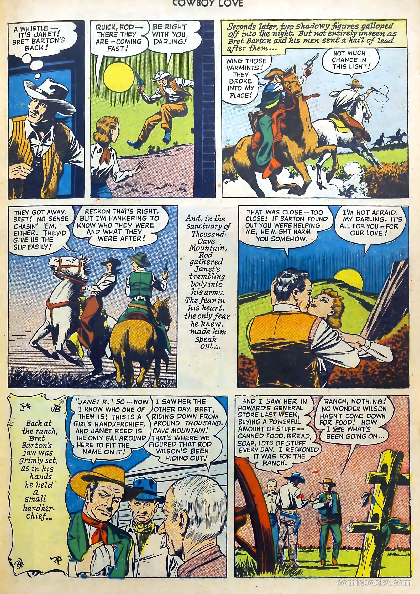 Cowboy Love #9 (1950) — page 35 of 52