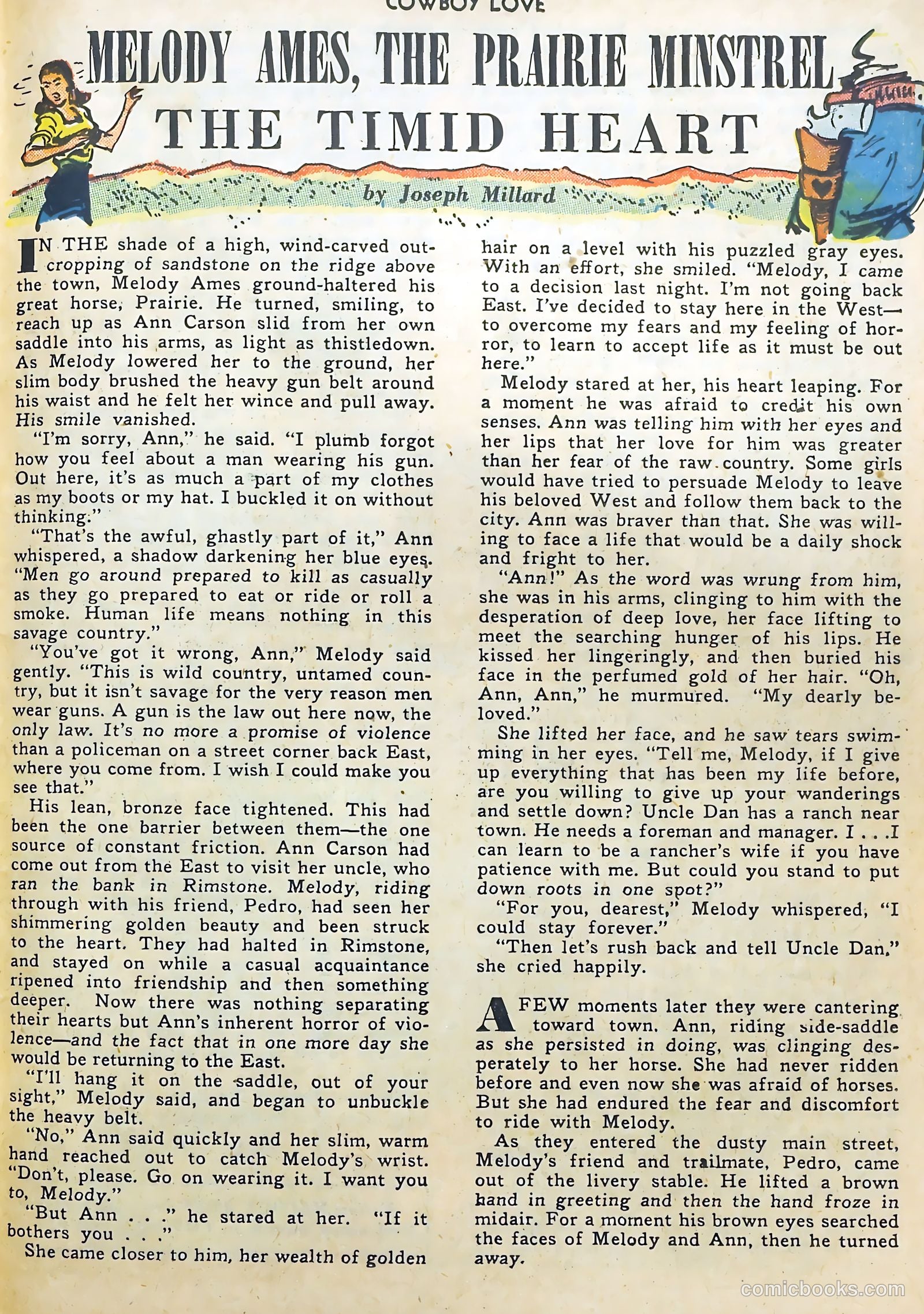 Cowboy Love #9 (1950) — page 39 of 52