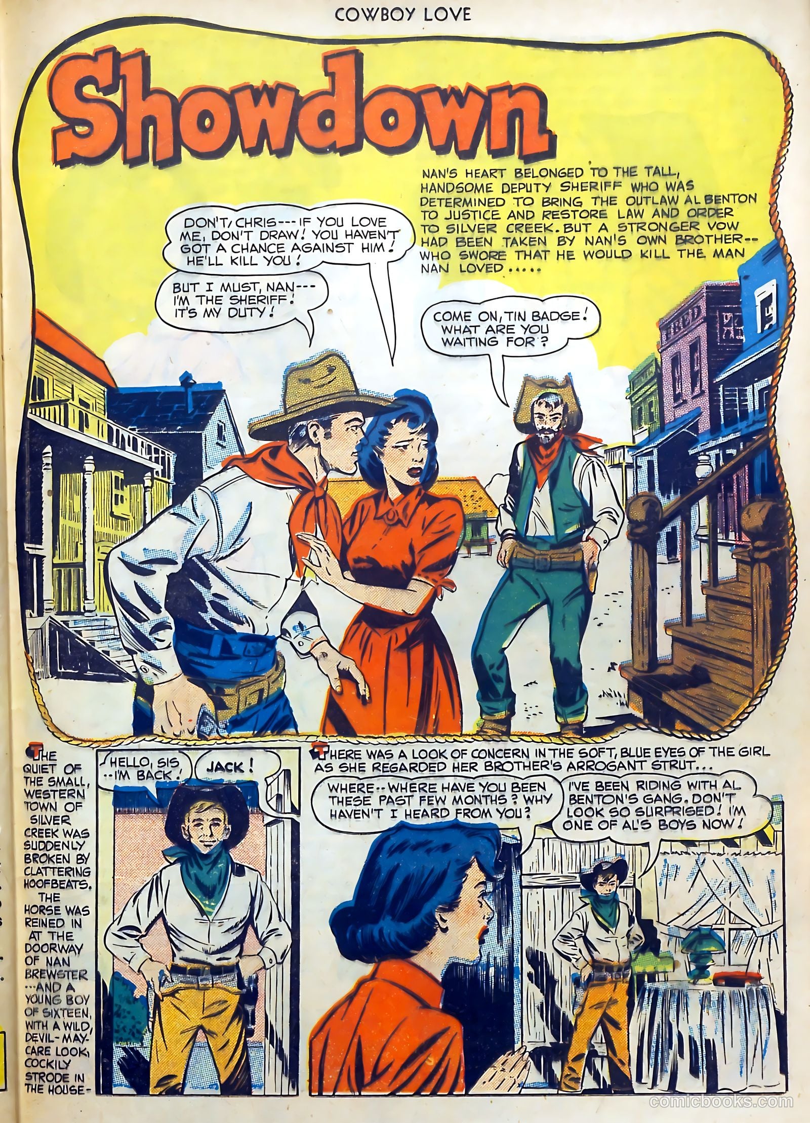 Cowboy Love #9 (1950) — page 41 of 52
