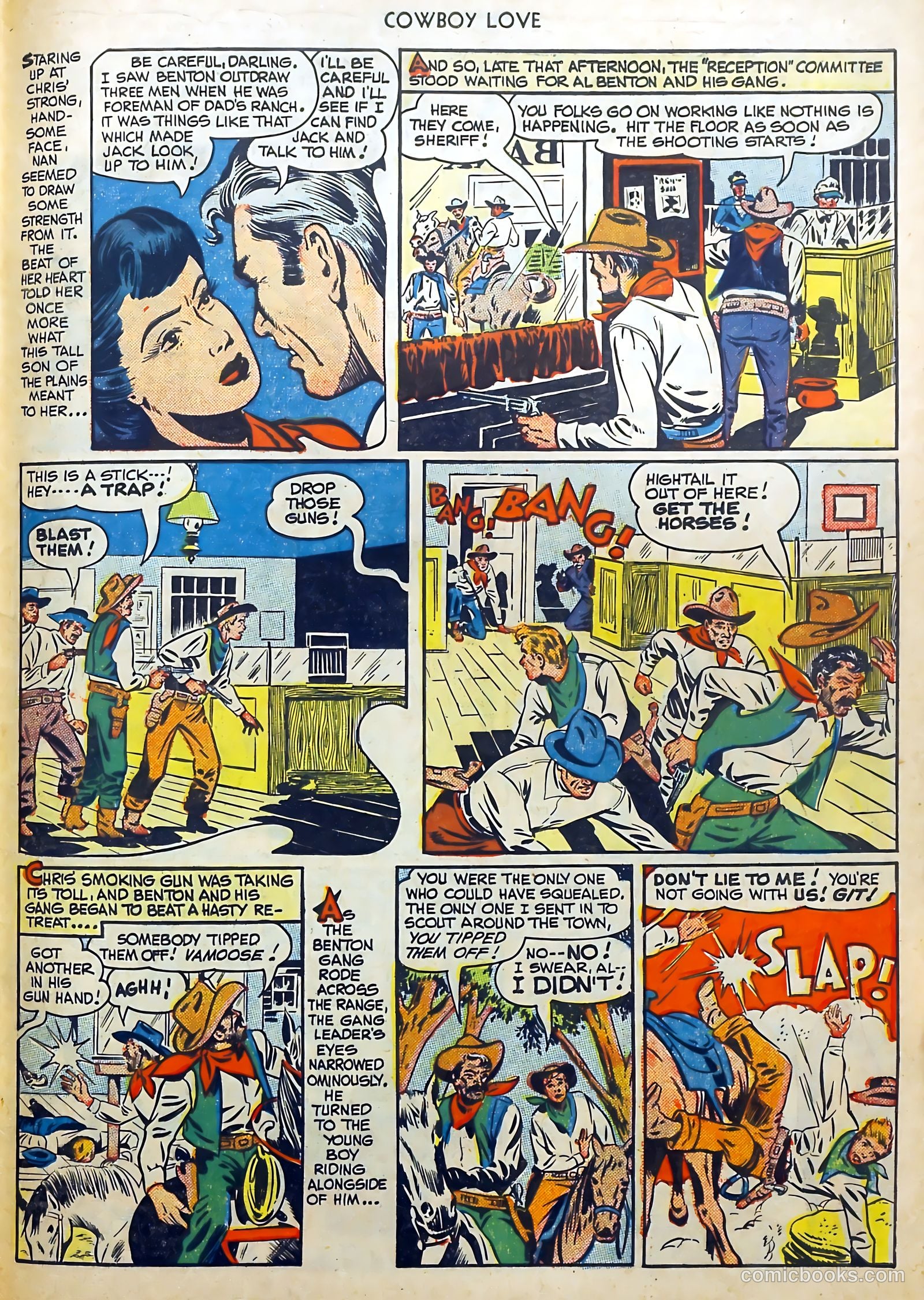 Cowboy Love #9 (1950) — page 43 of 52