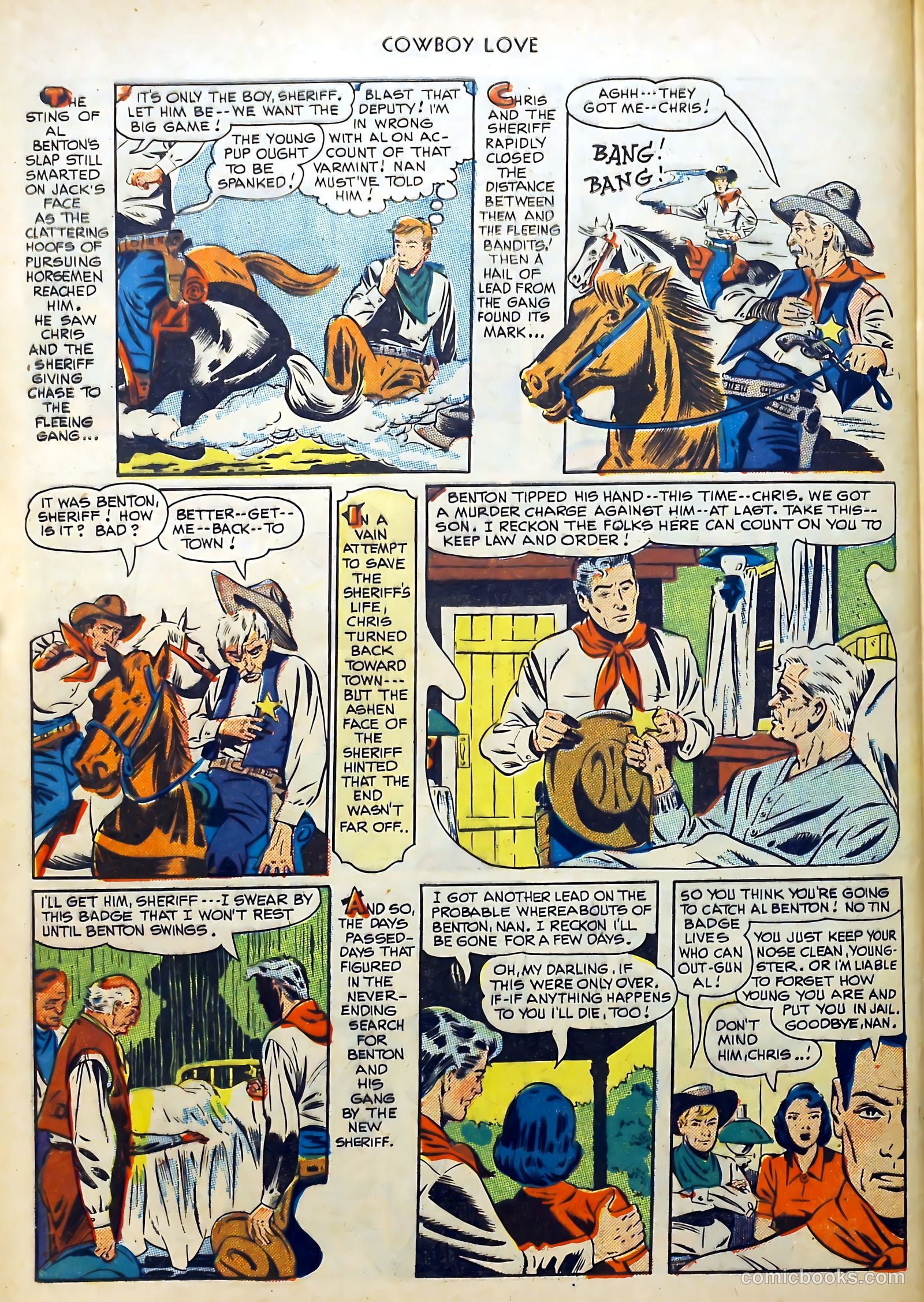 Cowboy Love #9 (1950) — page 44 of 52
