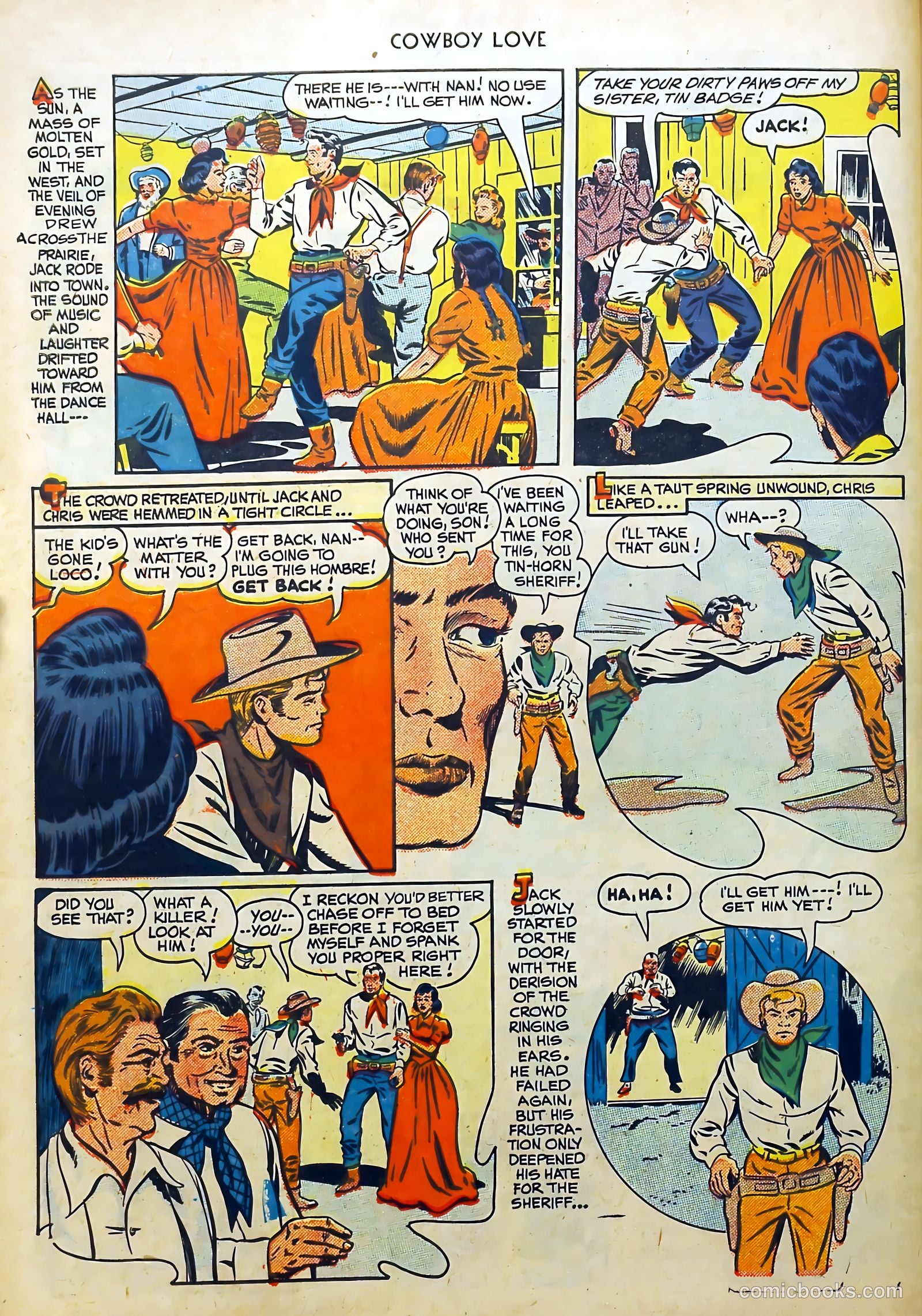 Cowboy Love #9 (1950) — page 46 of 52