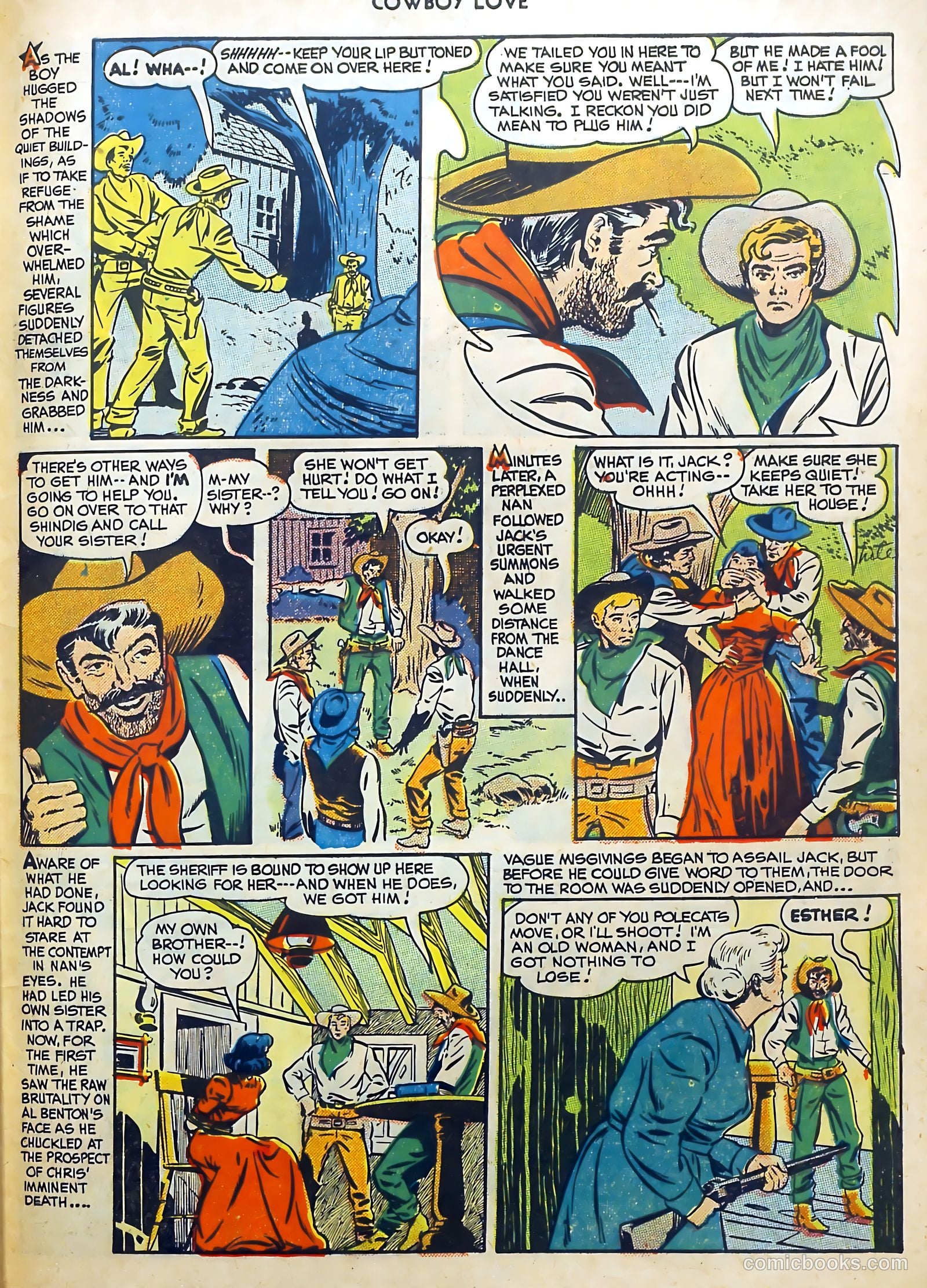 Cowboy Love #9 (1950) — page 47 of 52