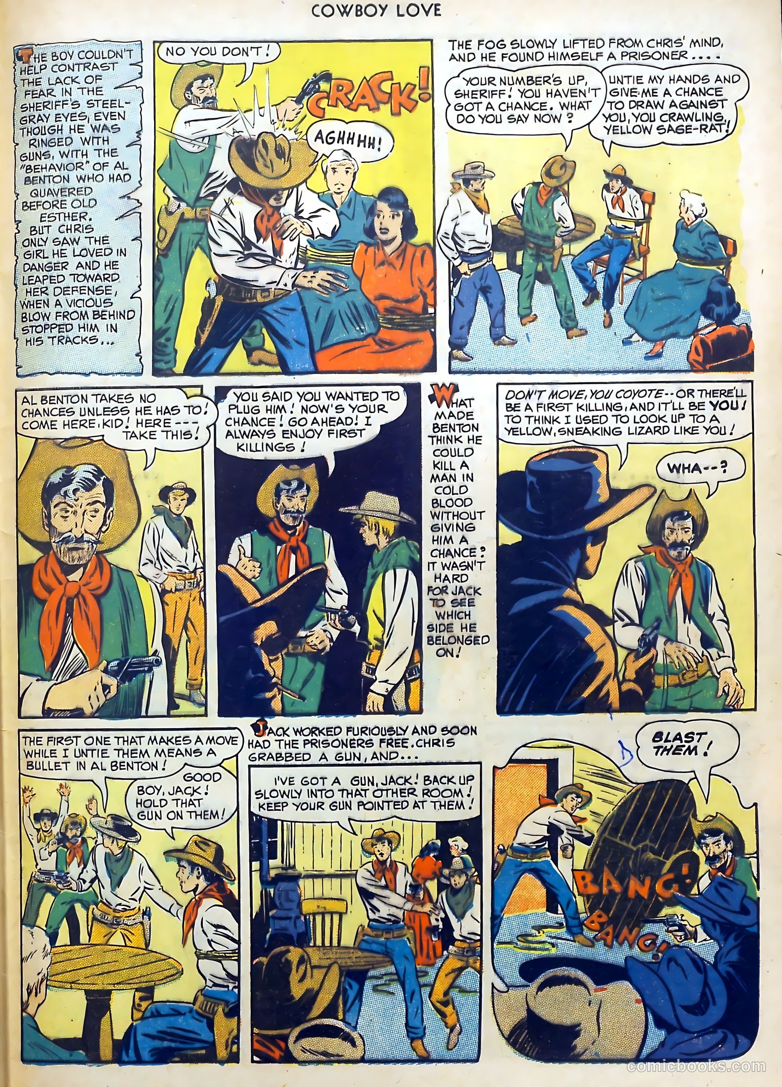 Cowboy Love #9 (1950) — page 49 of 52
