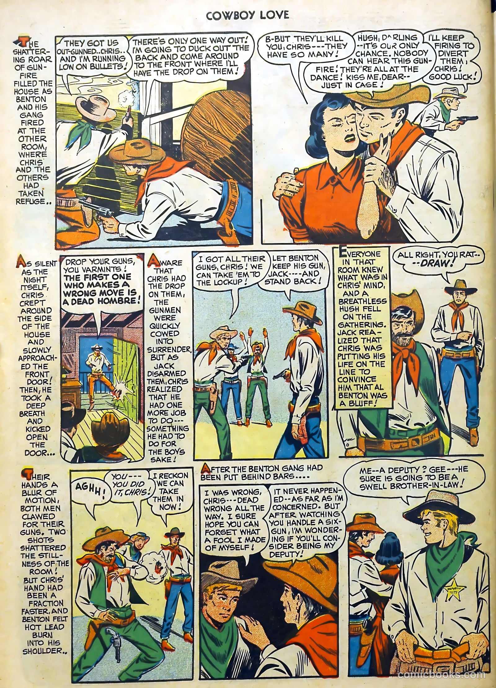 Cowboy Love #9 (1950) — page 50 of 52