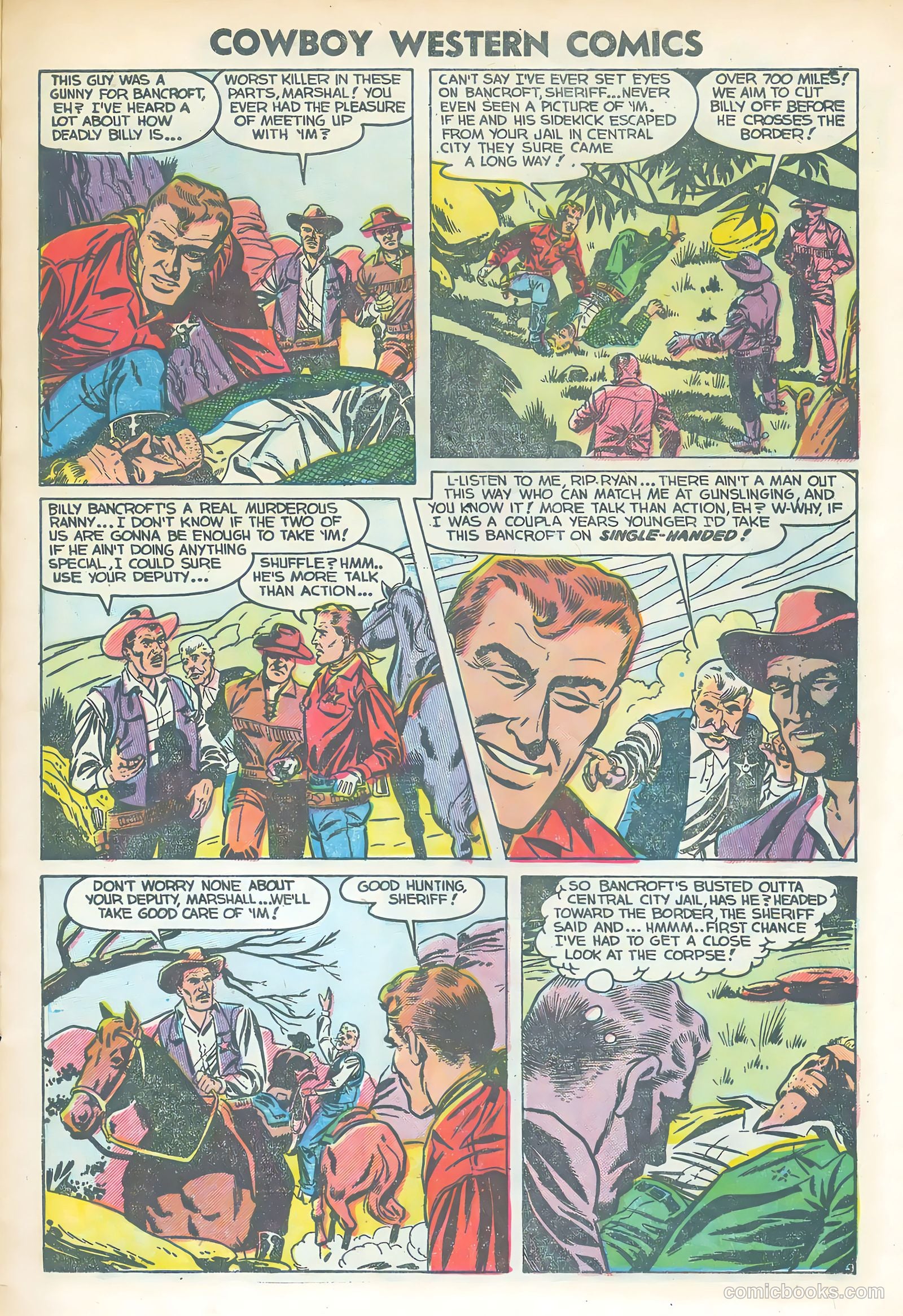 Cowboy Western #48 (1954) — page 5 of 36