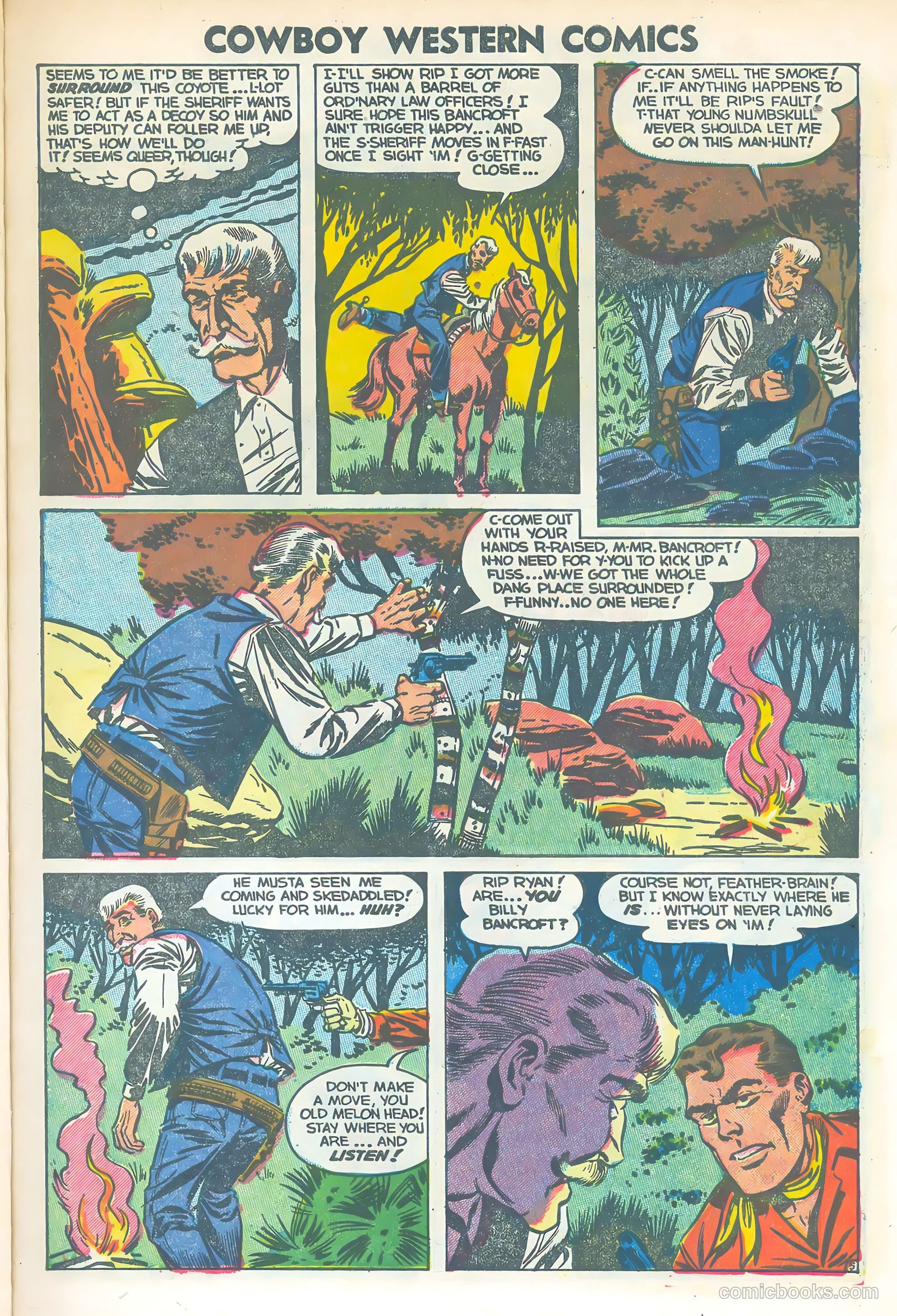Cowboy Western #48 (1954) — page 7 of 36