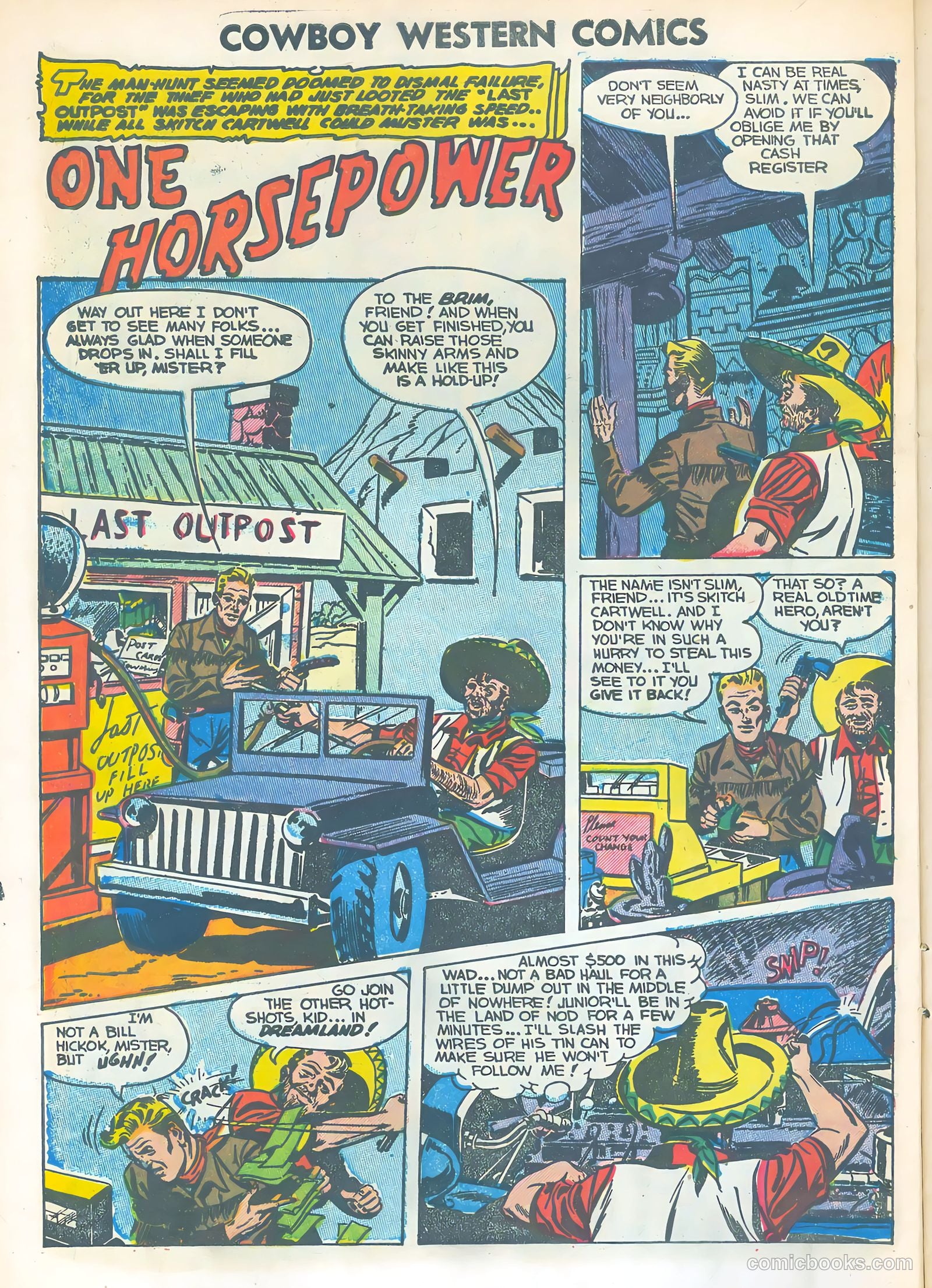Cowboy Western #48 (1954) — page 10 of 36