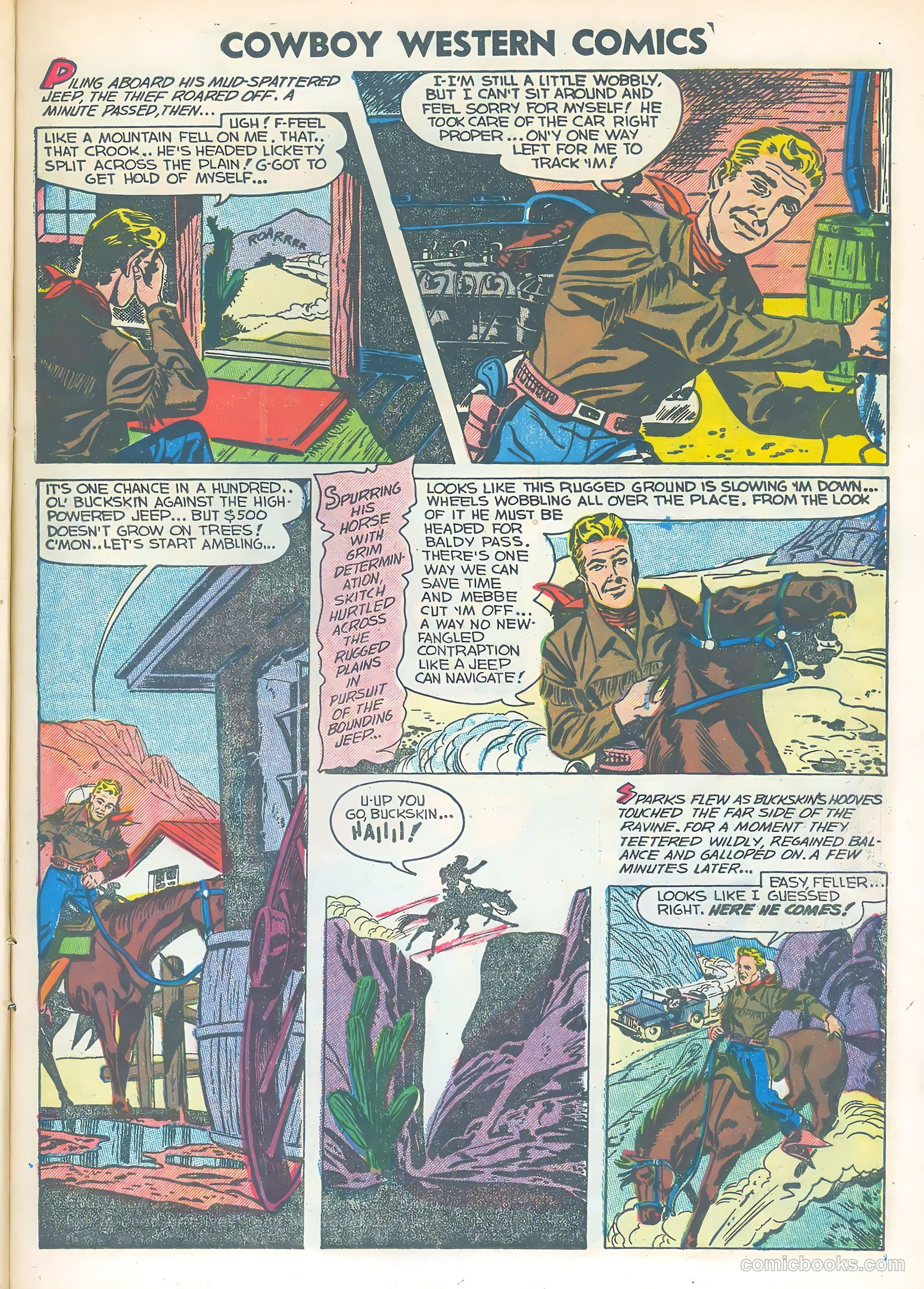 Cowboy Western #48 (1954) — page 11 of 36