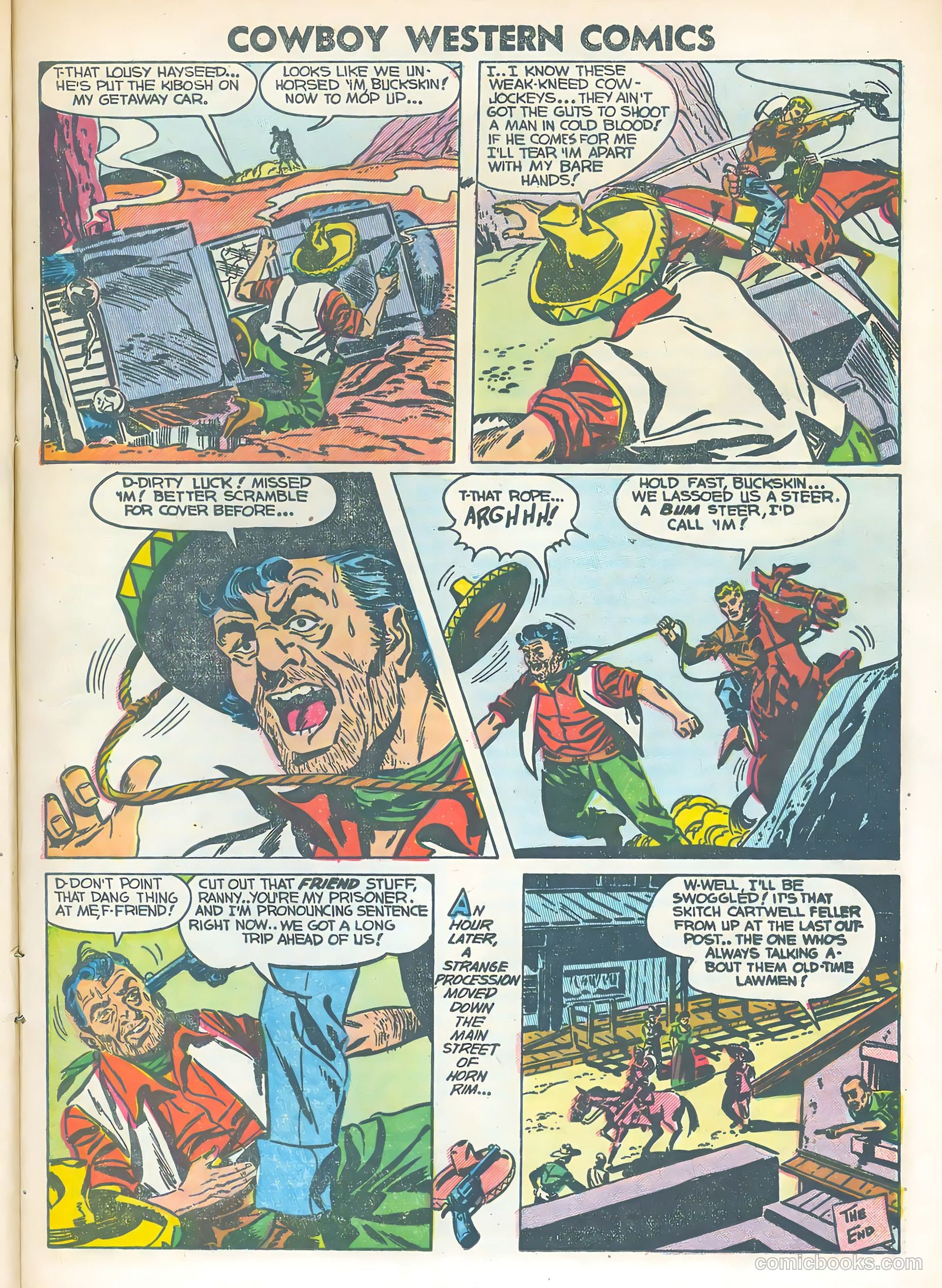 Cowboy Western #48 (1954) — page 13 of 36