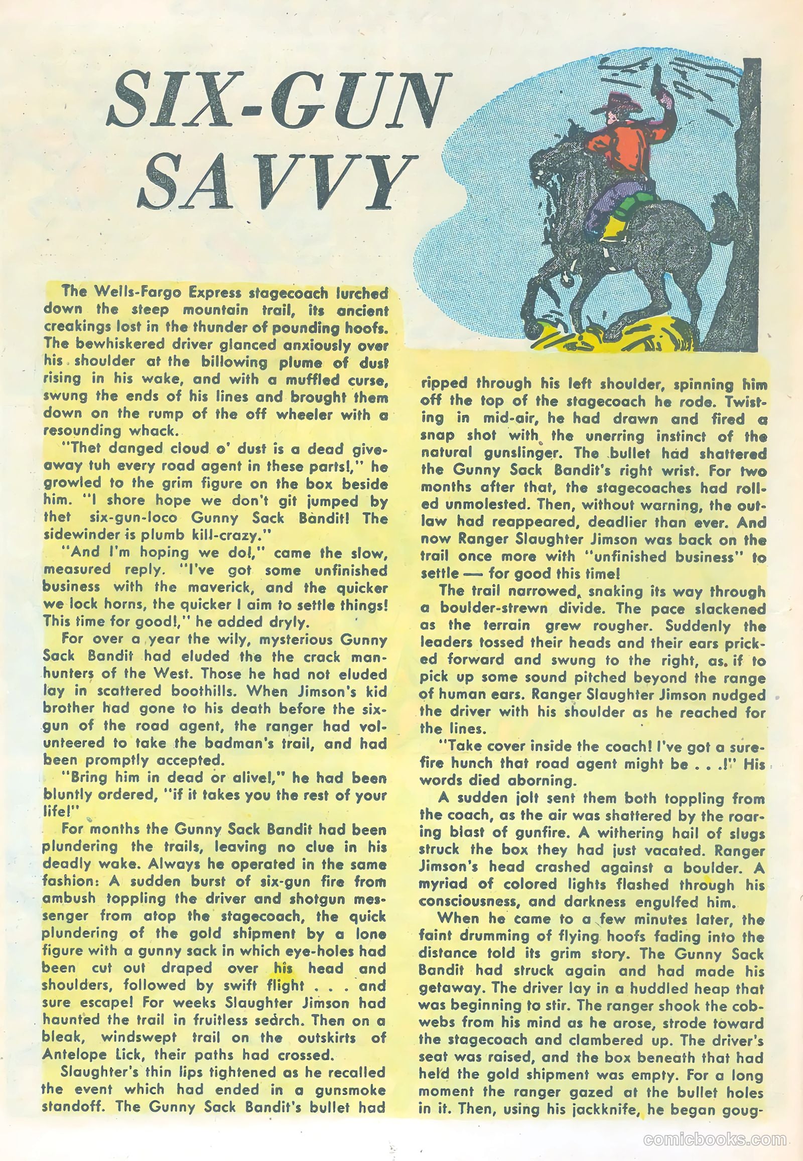 Cowboy Western #48 (1954) — page 14 of 36