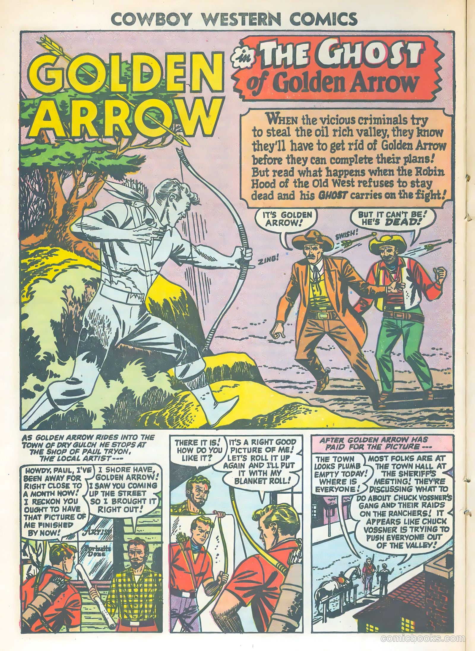 Cowboy Western #48 (1954) — page 16 of 36