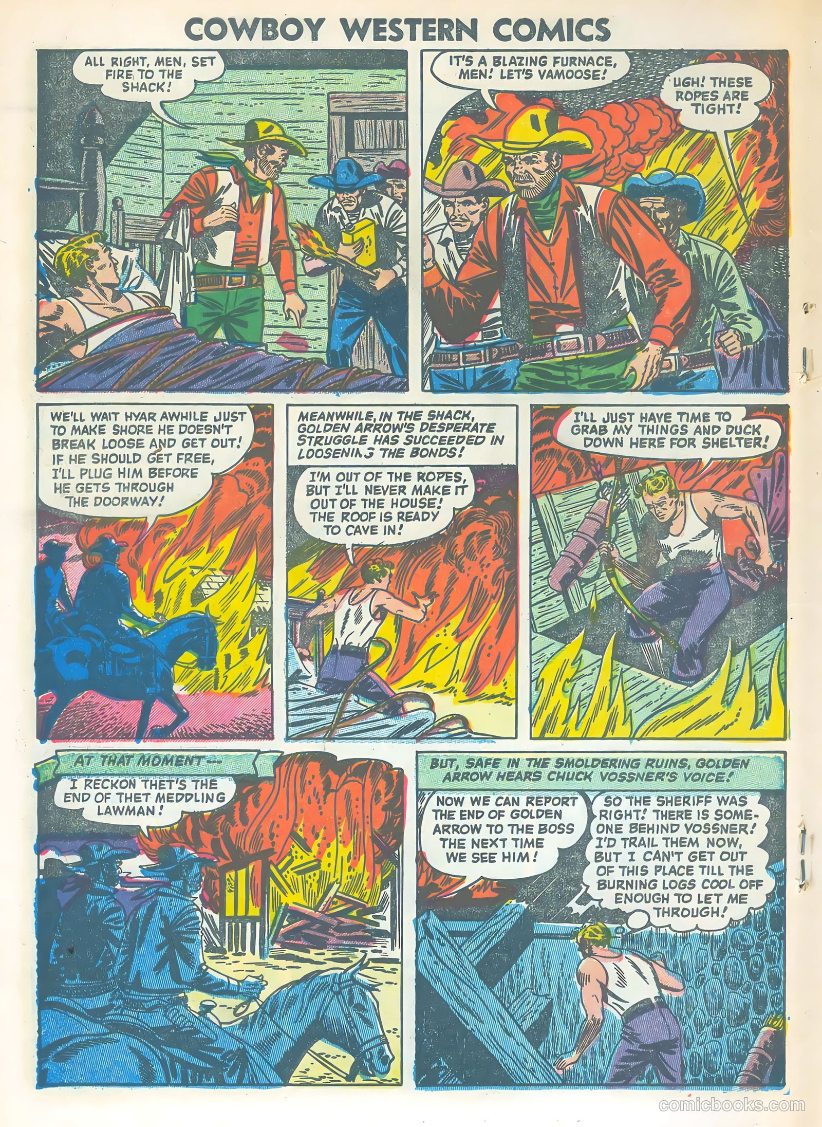 Cowboy Western #48 (1954) — page 18 of 36