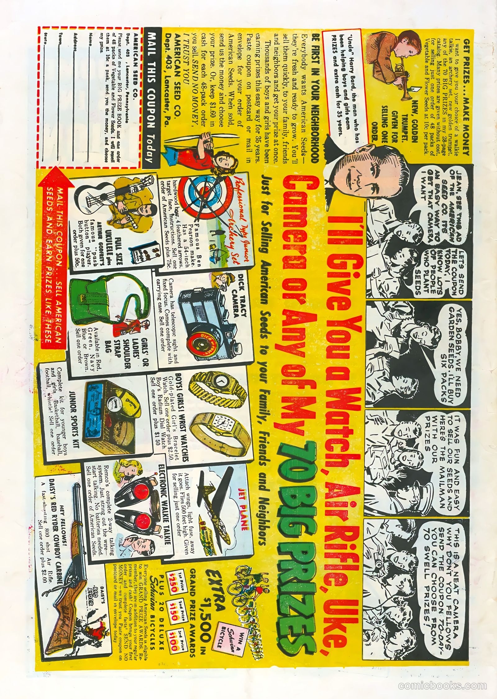 Cowboy Western #48 (1954) — page 36 of 36