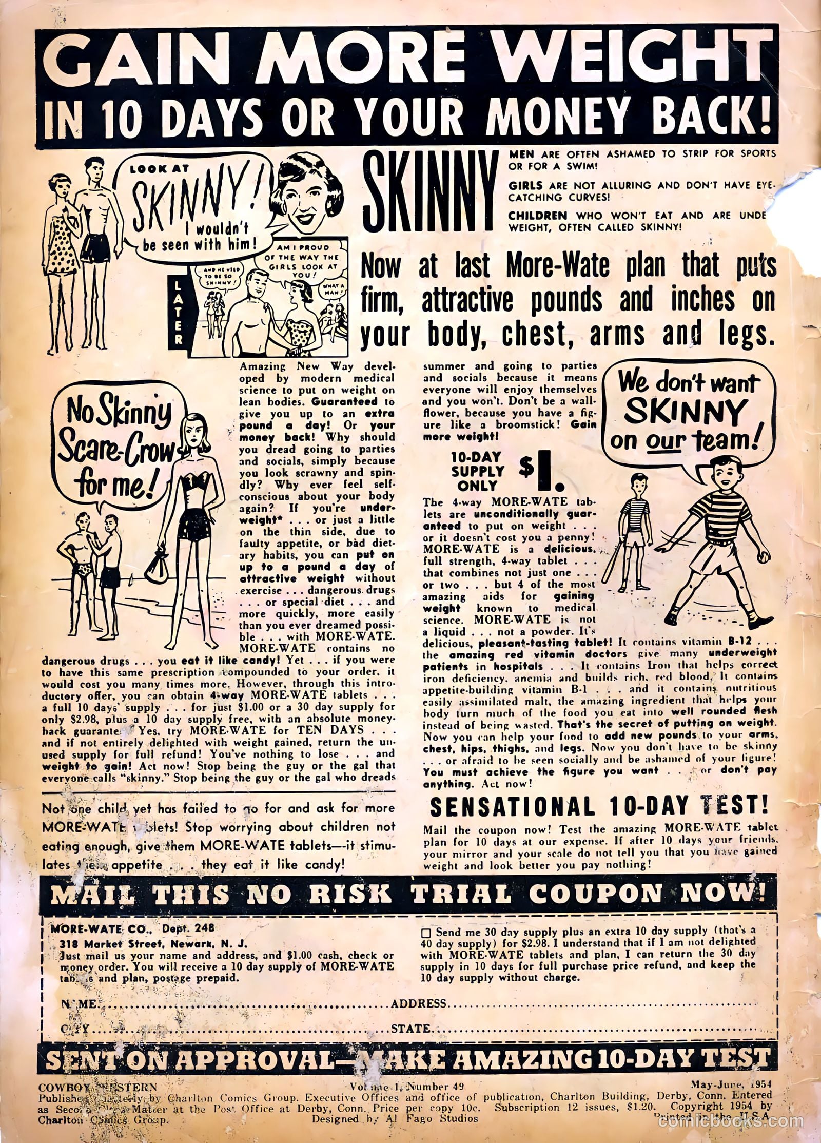 Cowboy Western #49 (1954) — page 2 of 36