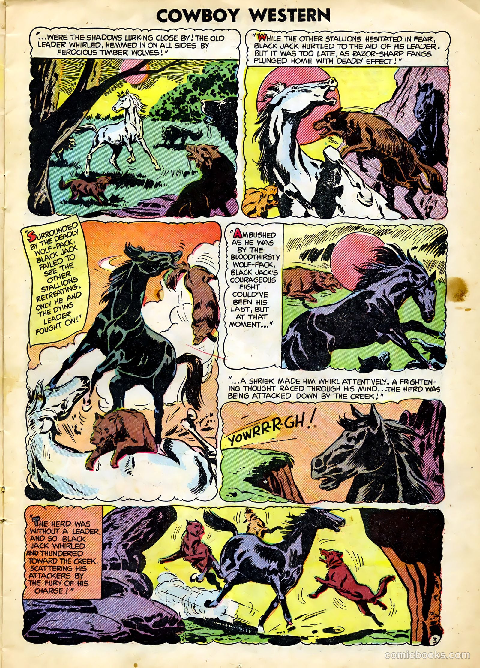 Cowboy Western #49 (1954) — page 13 of 36