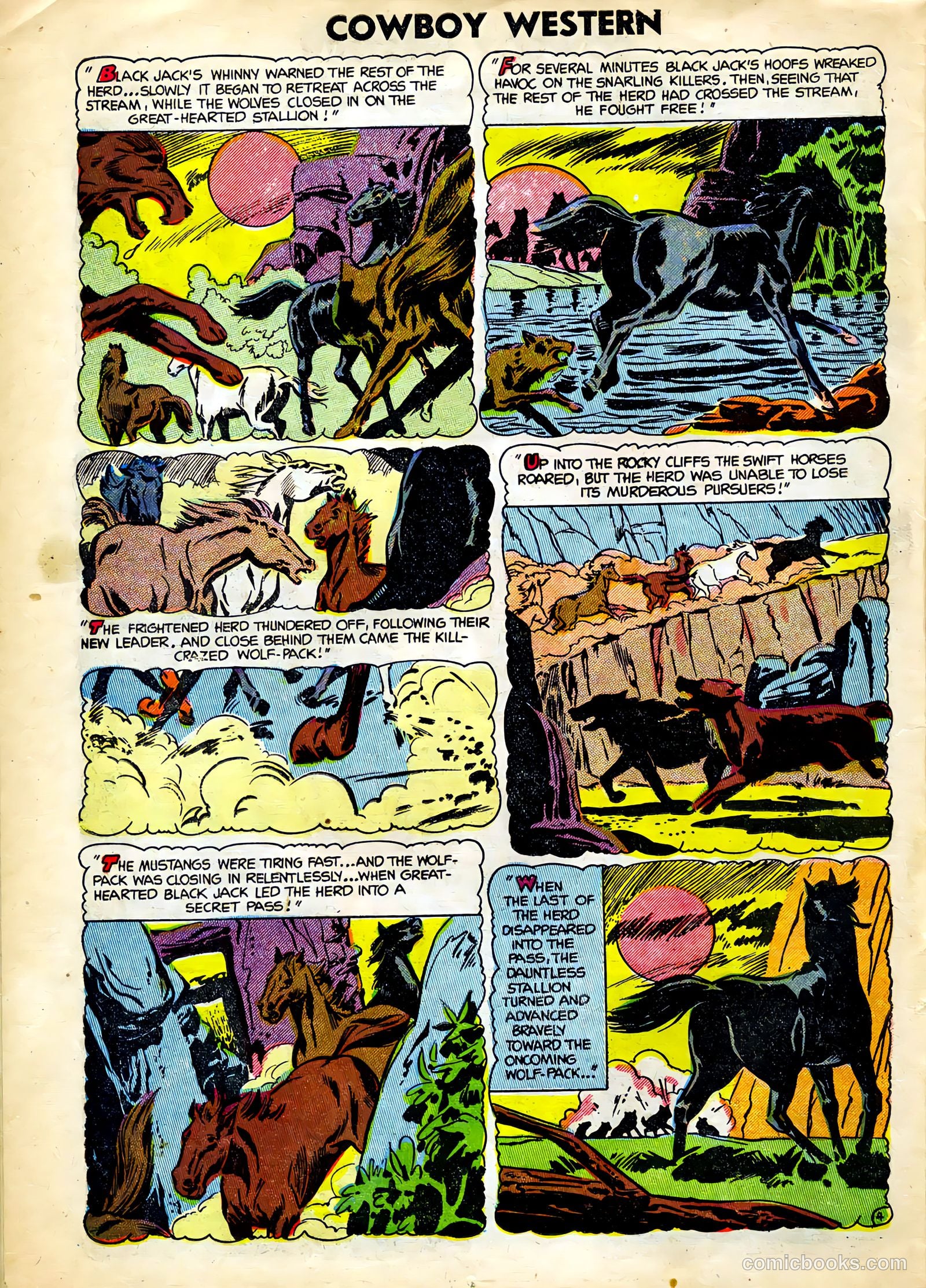 Cowboy Western #49 (1954) — page 14 of 36