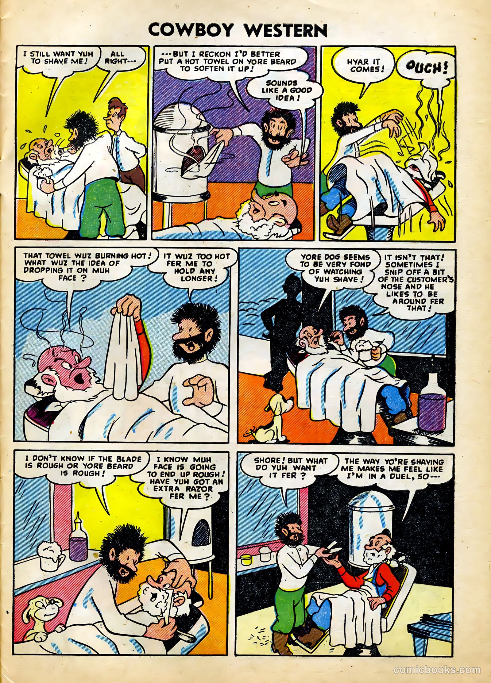 Cowboy Western #49 (1954) — page 31 of 36