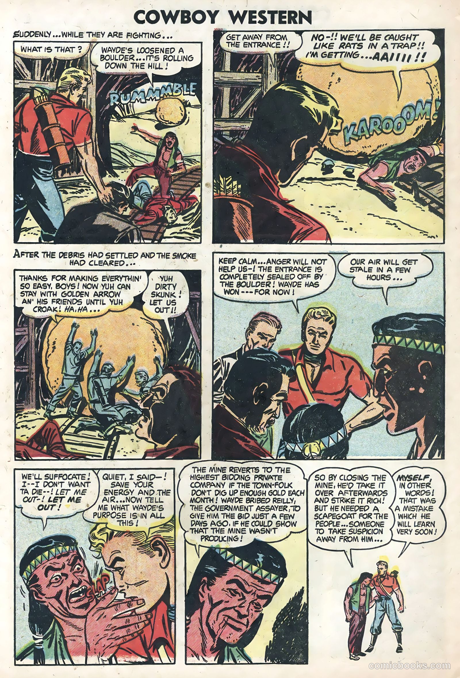 Cowboy Western #50 (1954) — page 8 of 36