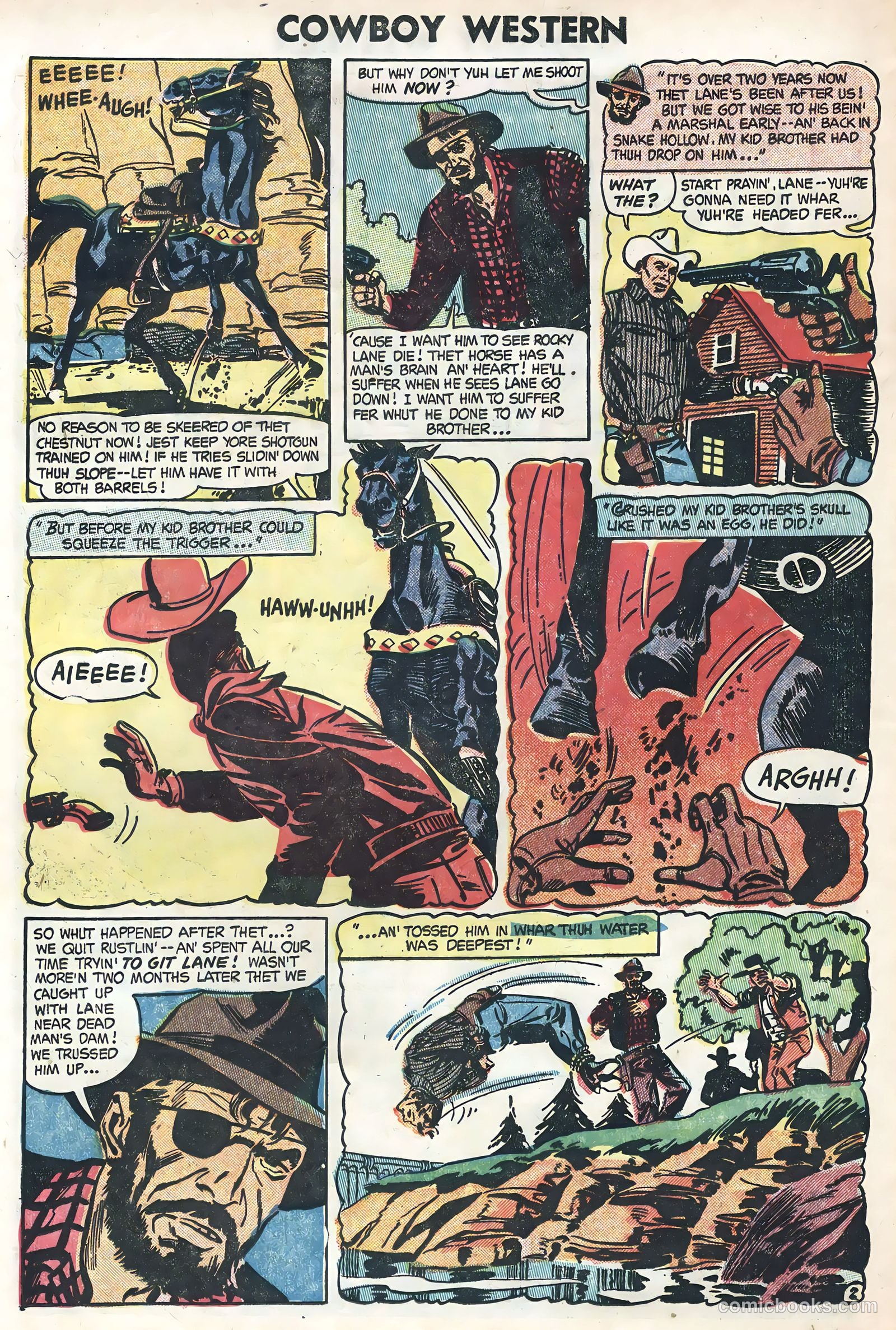 Cowboy Western #50 (1954) — page 12 of 36
