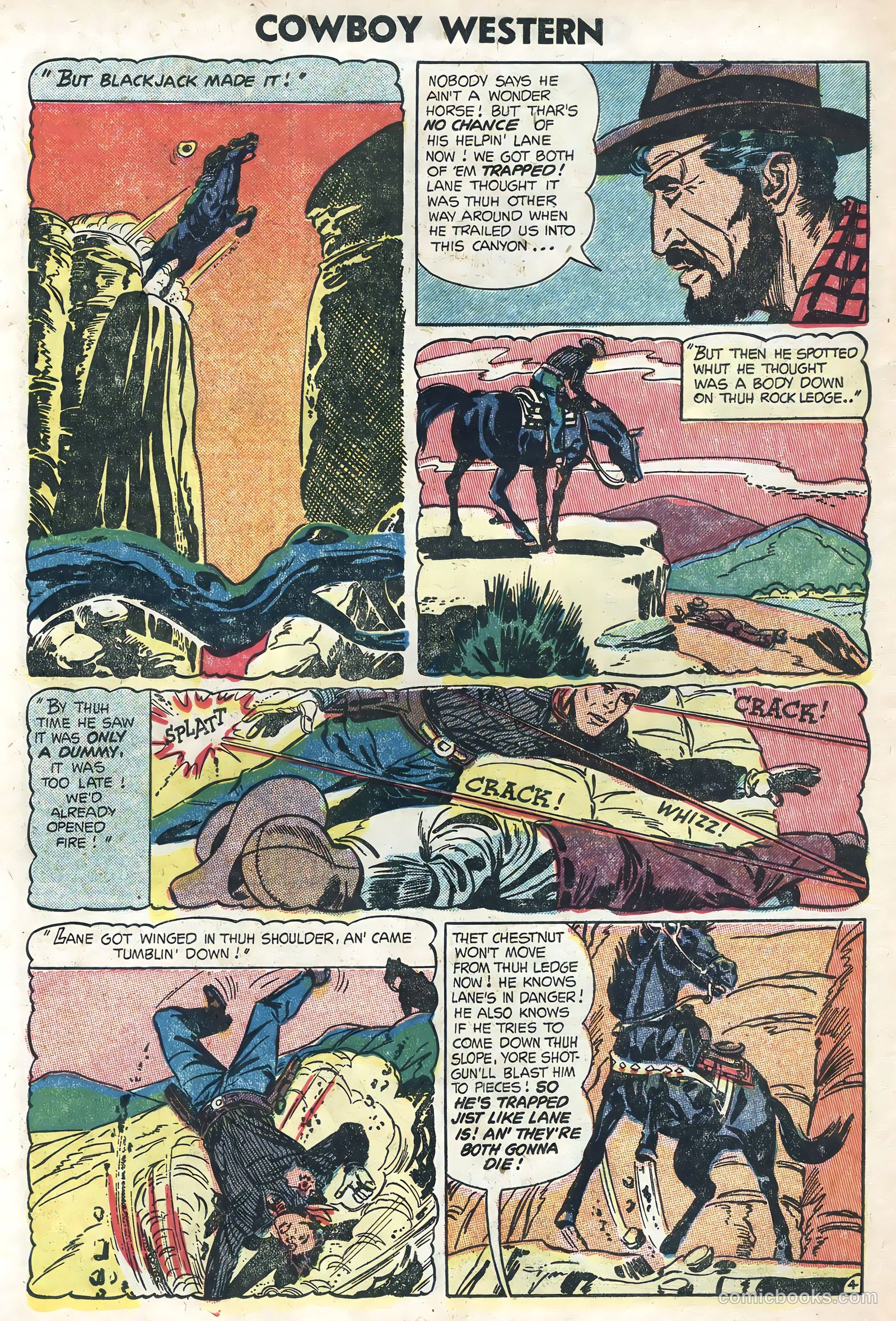 Cowboy Western #50 (1954) — page 14 of 36