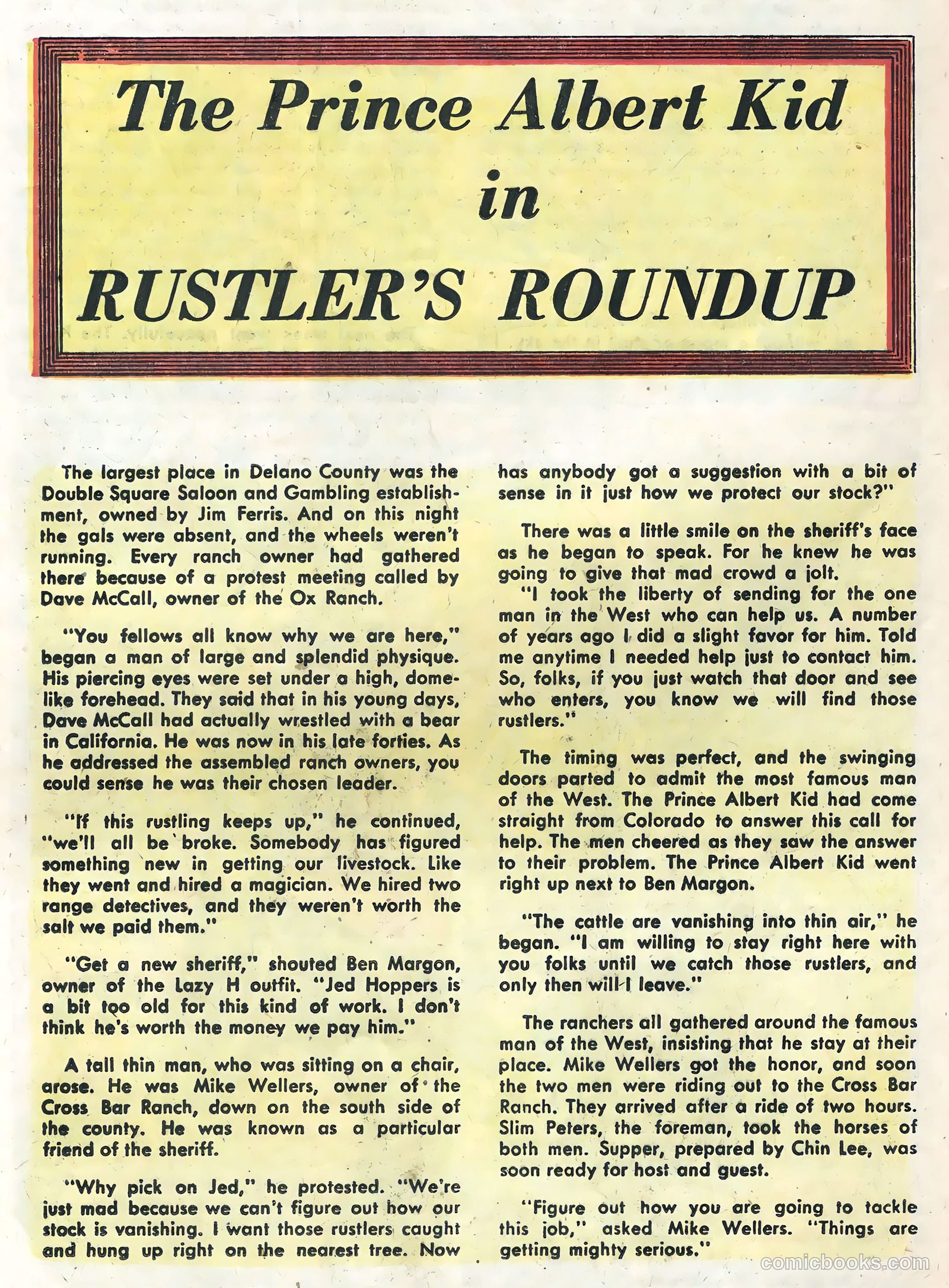 Cowboy Western #50 (1954) — page 16 of 36
