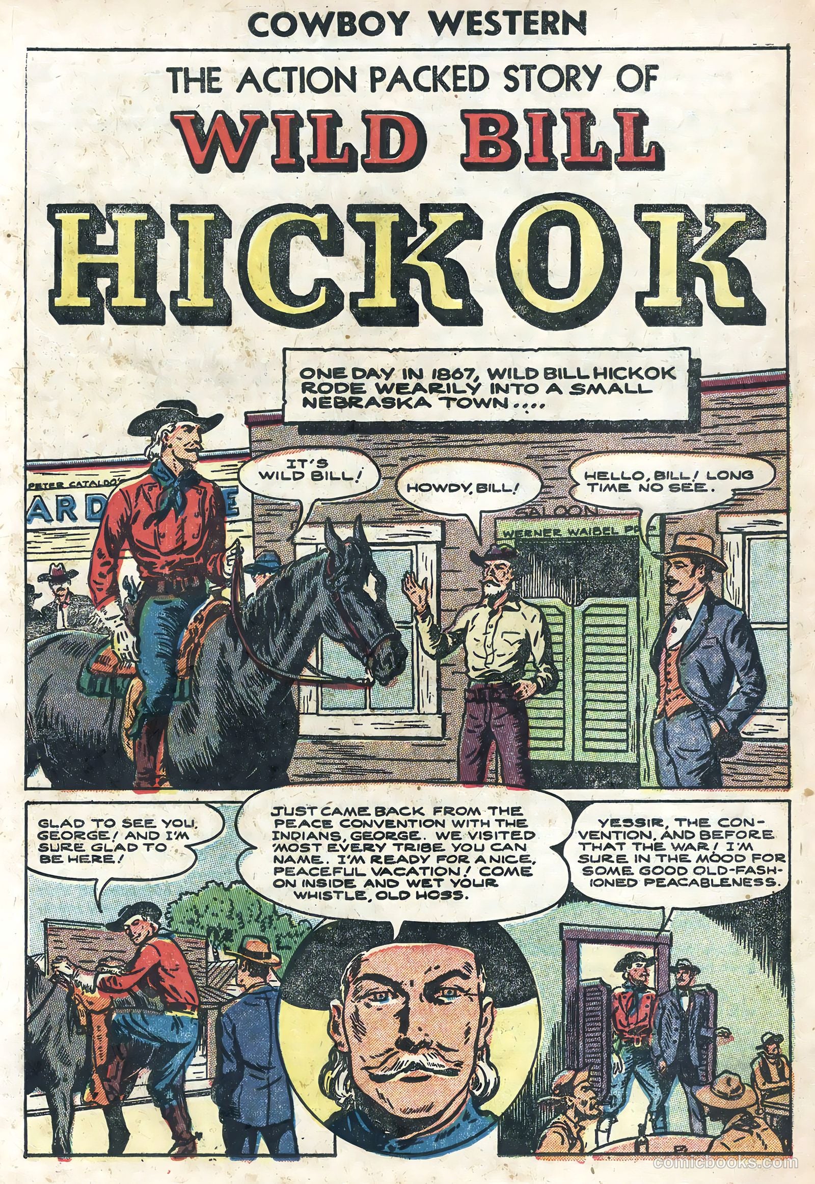 Cowboy Western #50 (1954) — page 18 of 36