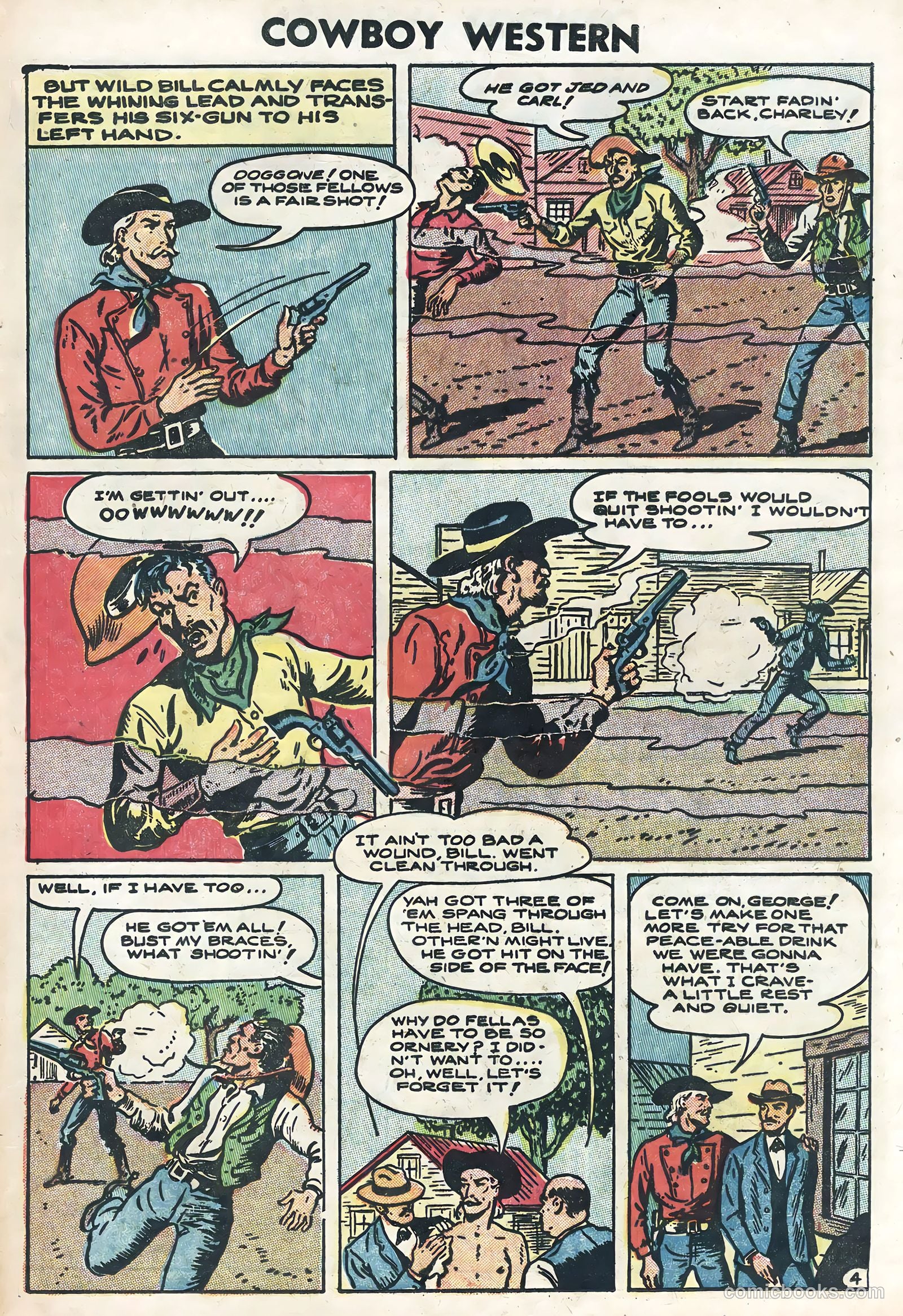 Cowboy Western #50 (1954) — page 21 of 36