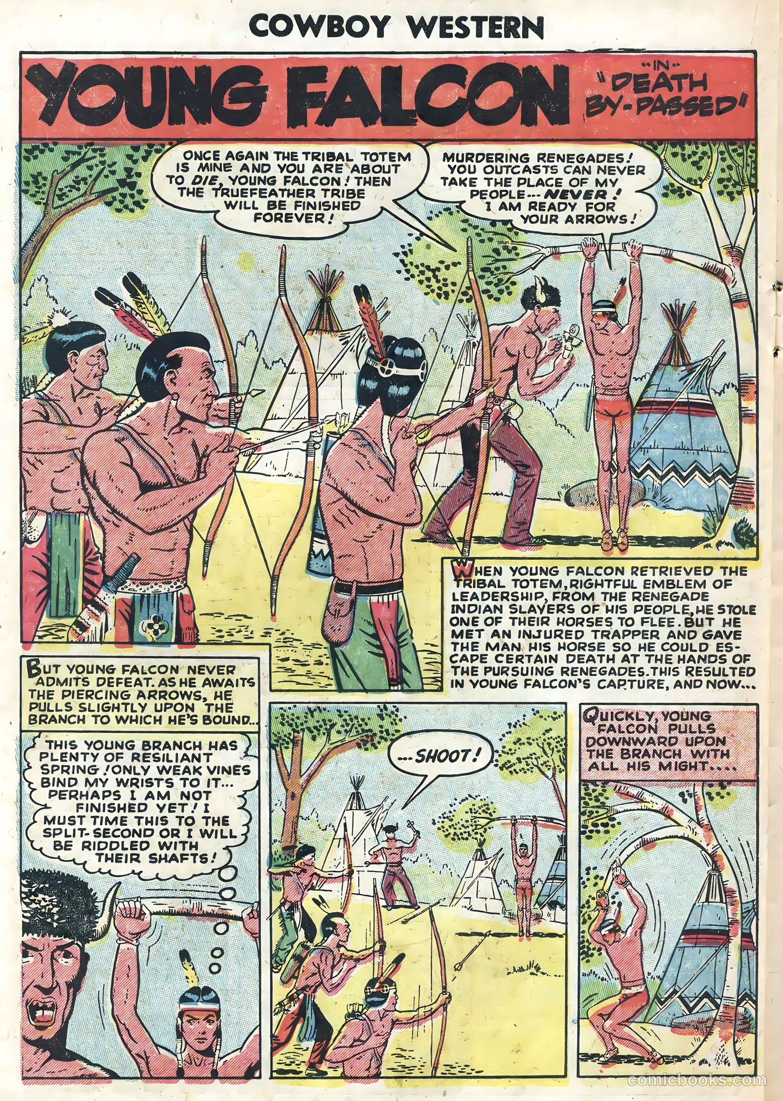 Cowboy Western #50 (1954) — page 22 of 36