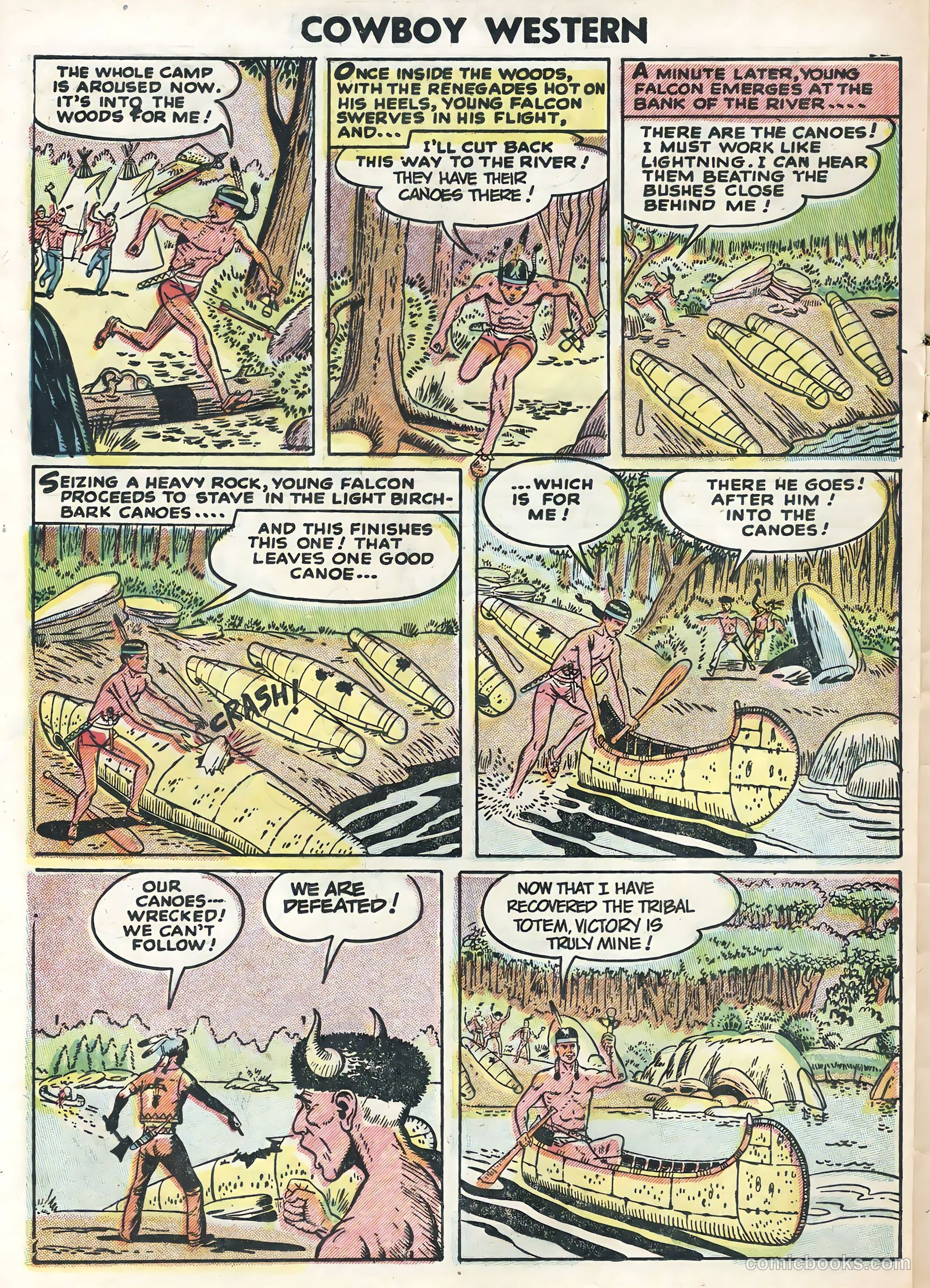 Cowboy Western #50 (1954) — page 24 of 36