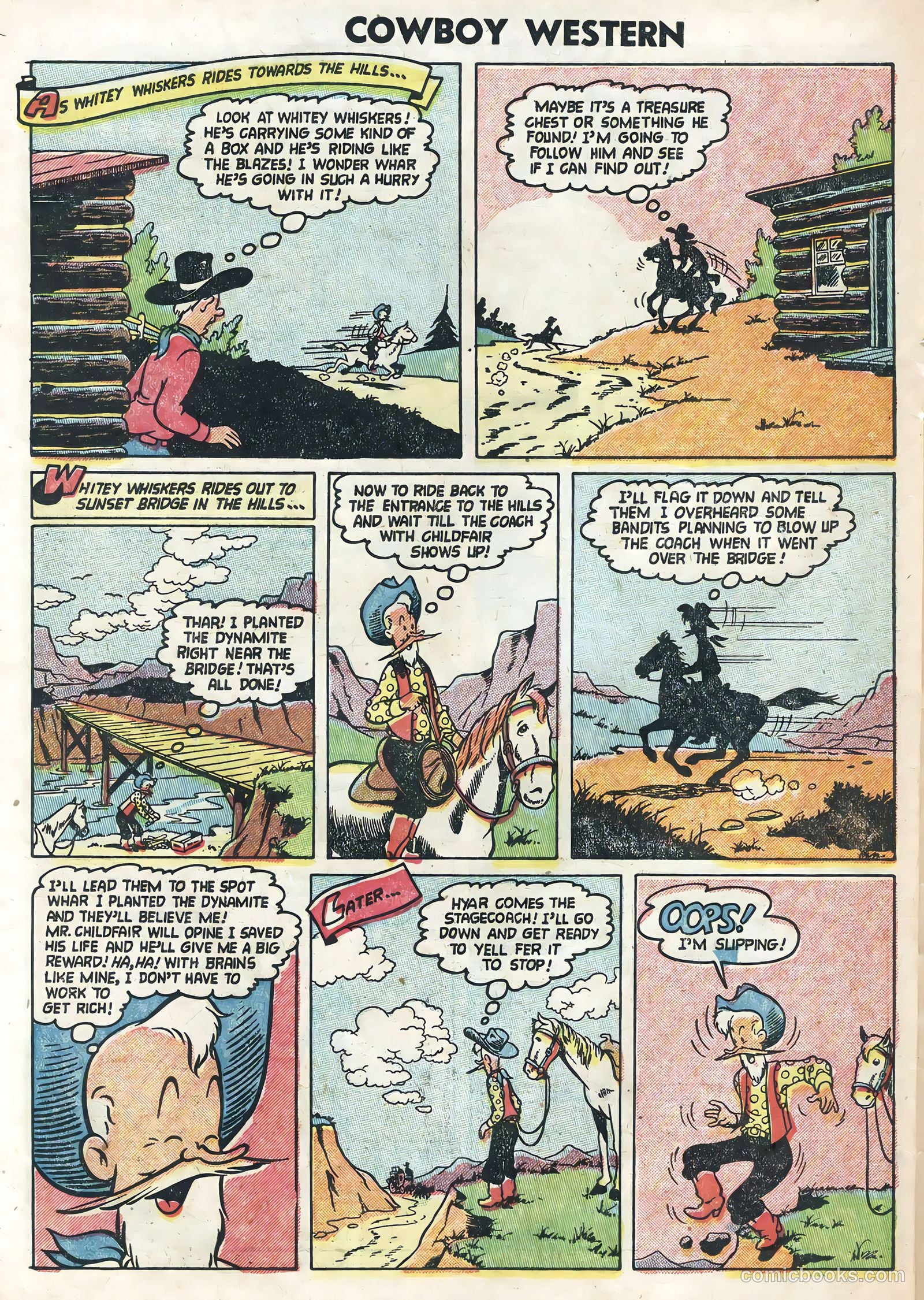 Cowboy Western #50 (1954) — page 26 of 36