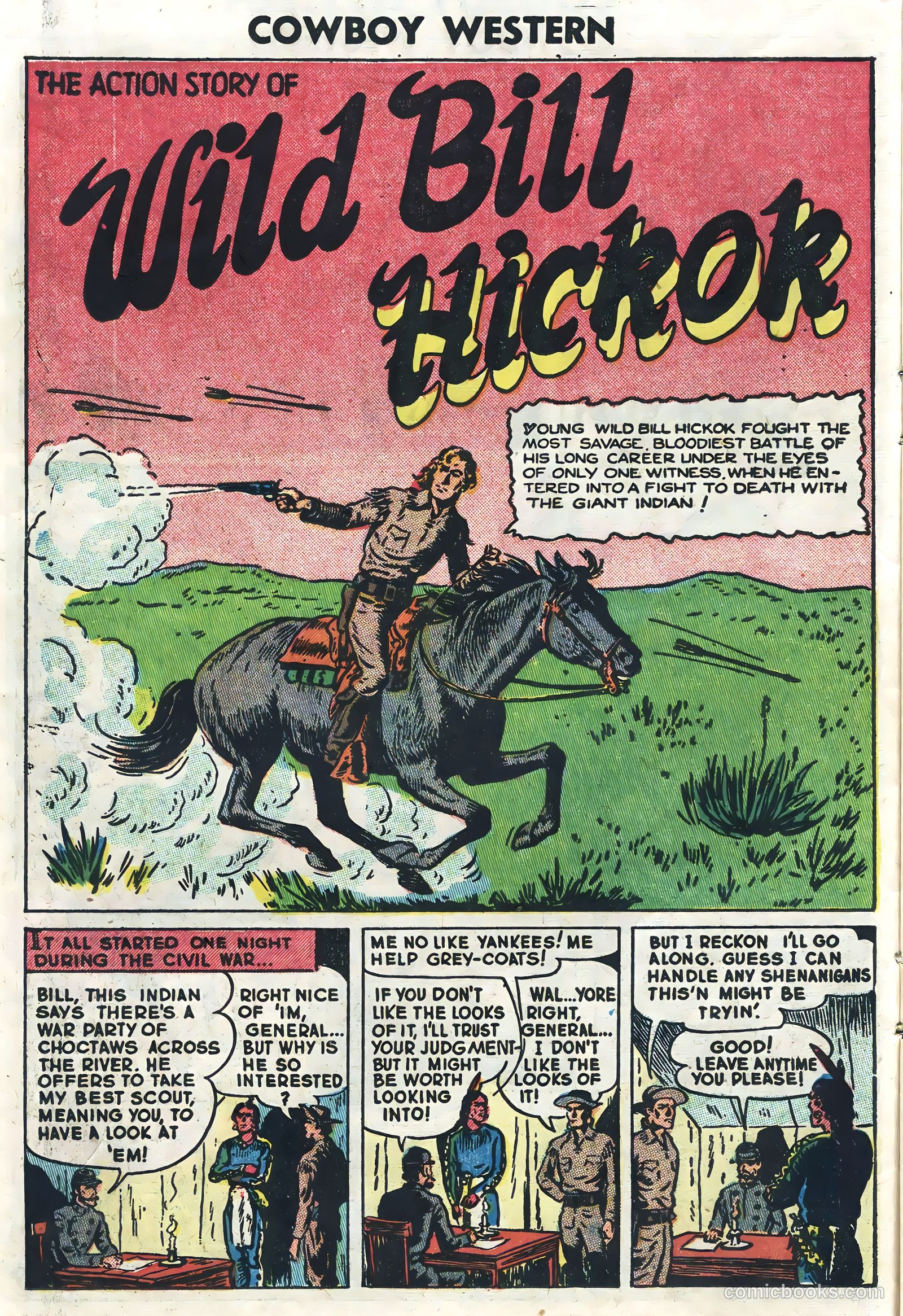 Cowboy Western #51 (1954) — page 14 of 36