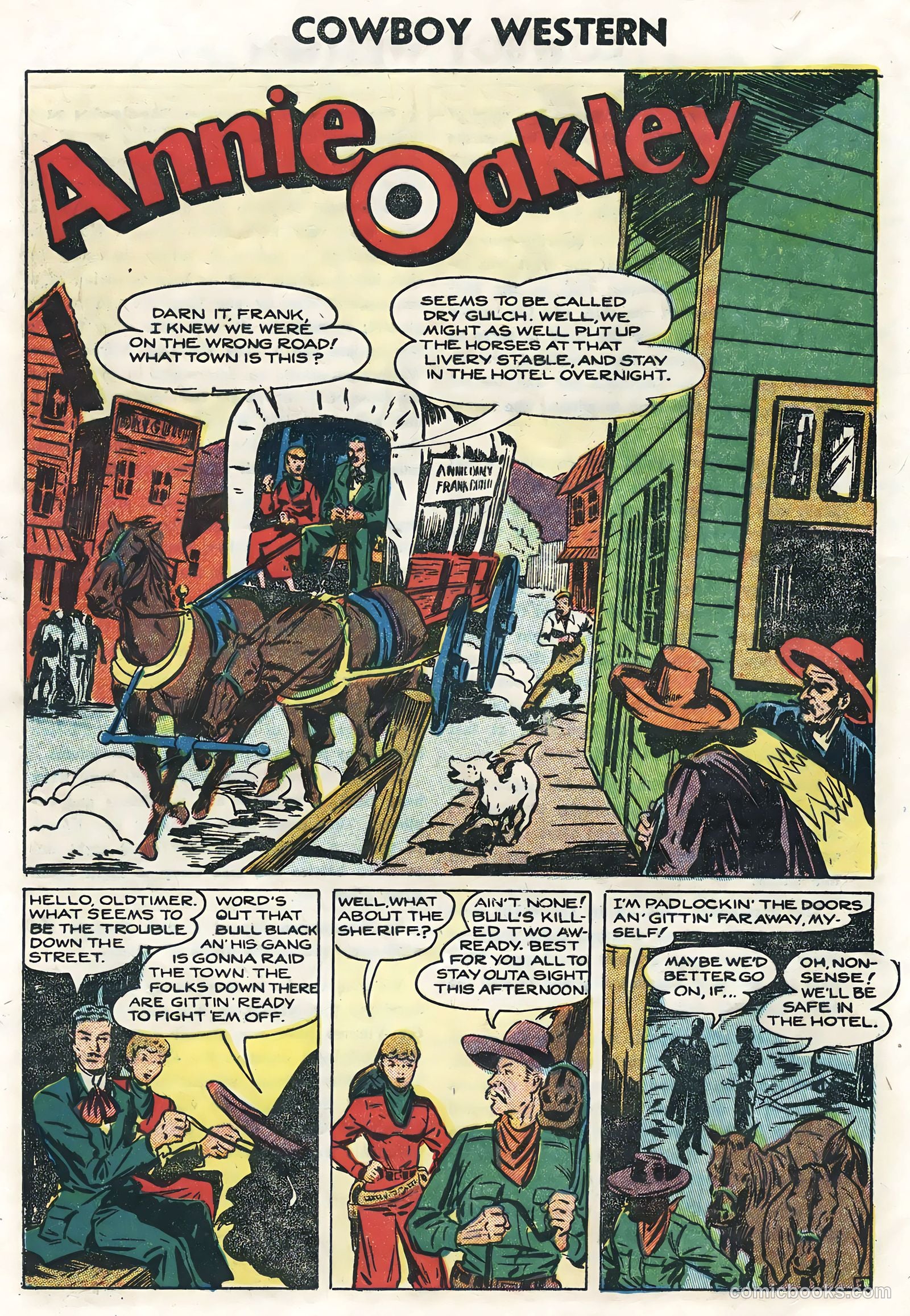 Cowboy Western #51 (1954) — page 20 of 36