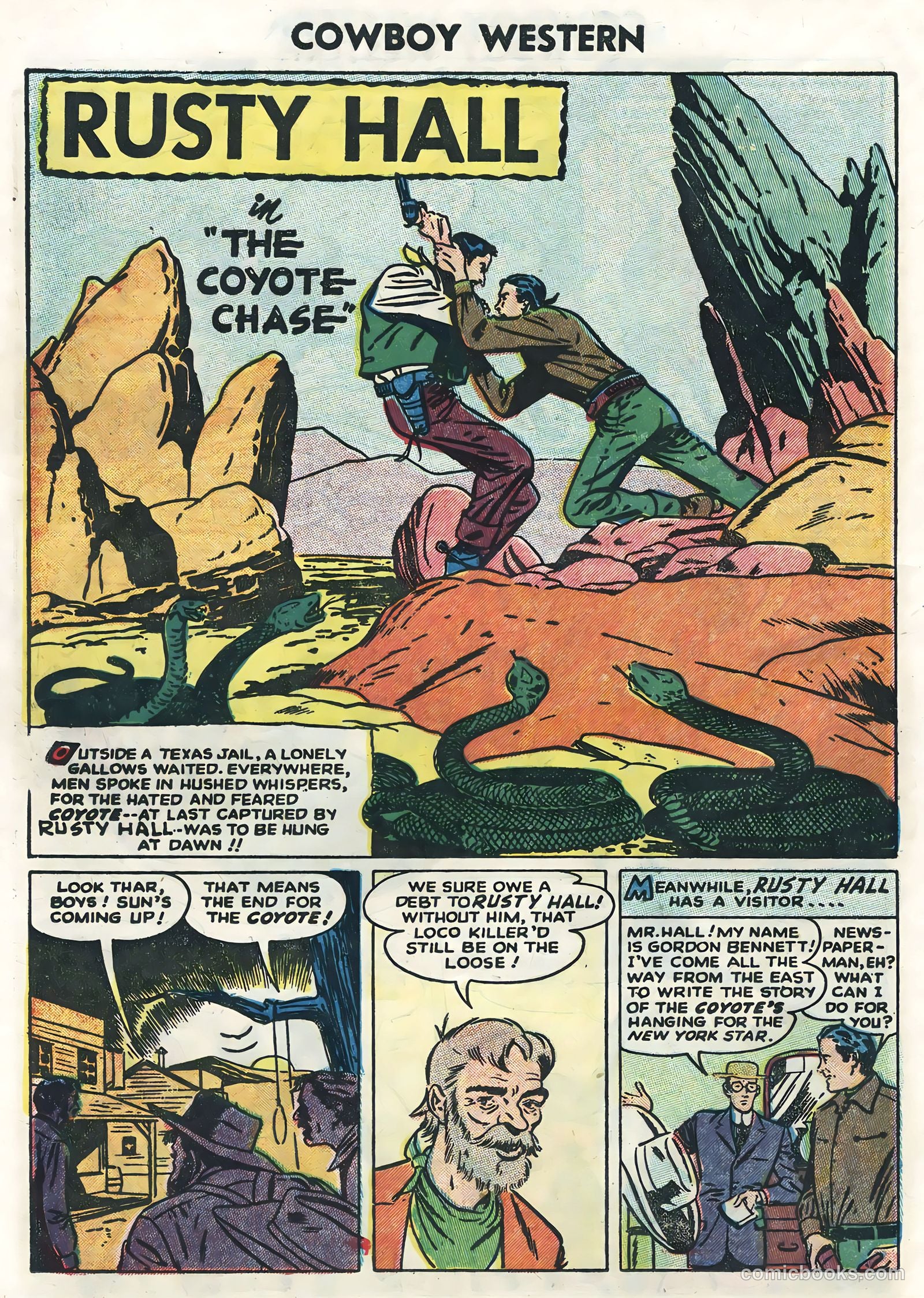 Cowboy Western #51 (1954) — page 24 of 36