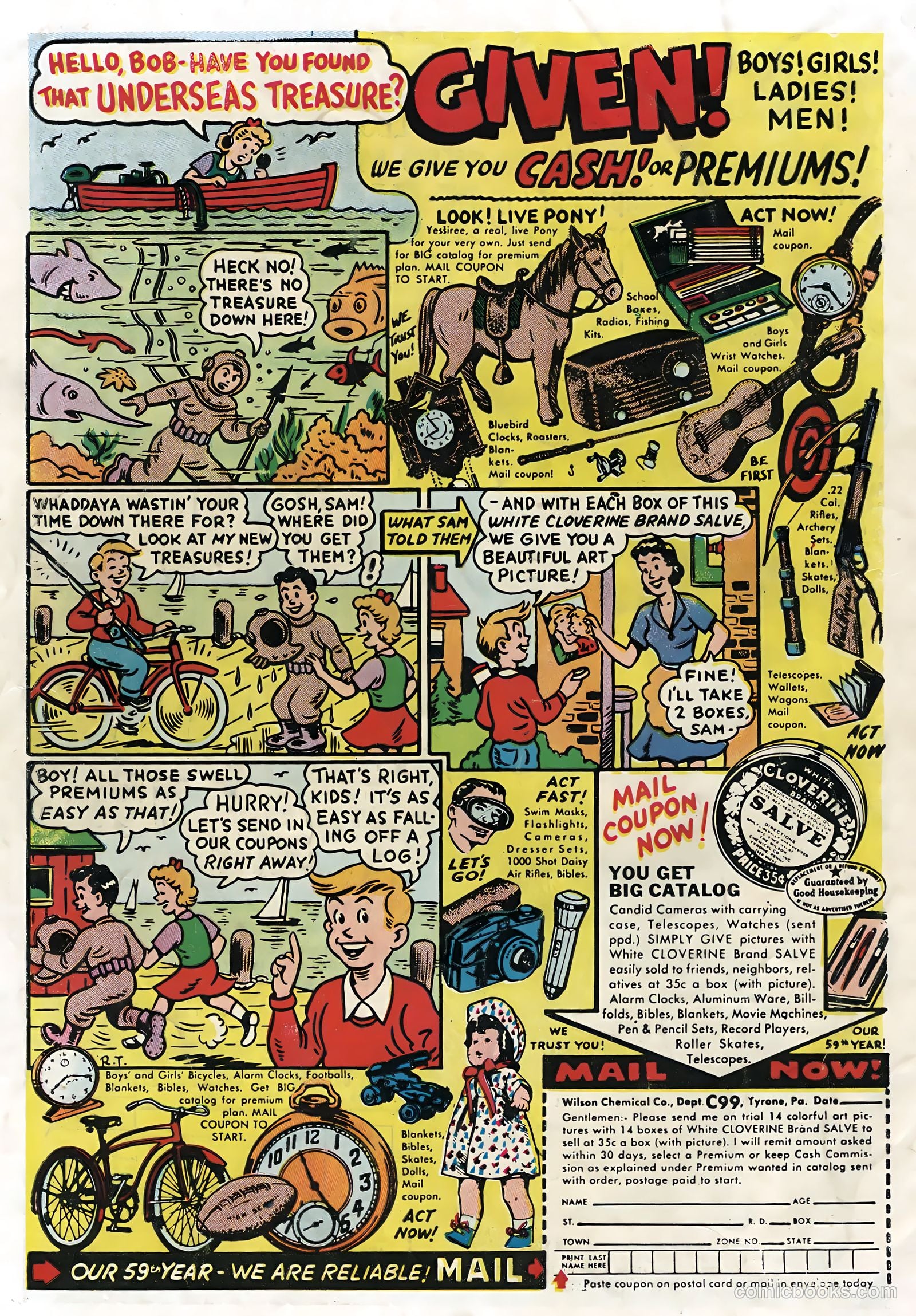 Cowboy Western #51 (1954) — page 36 of 36