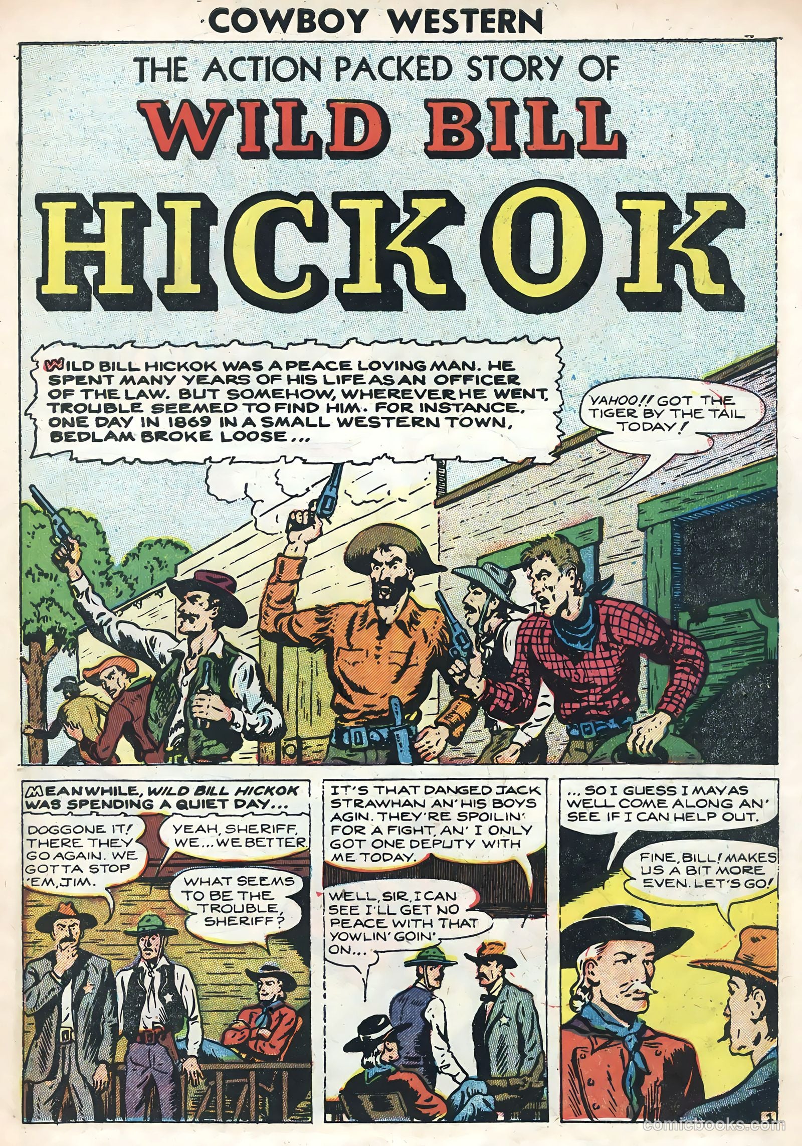 Cowboy Western #52 (1954) — page 3 of 36
