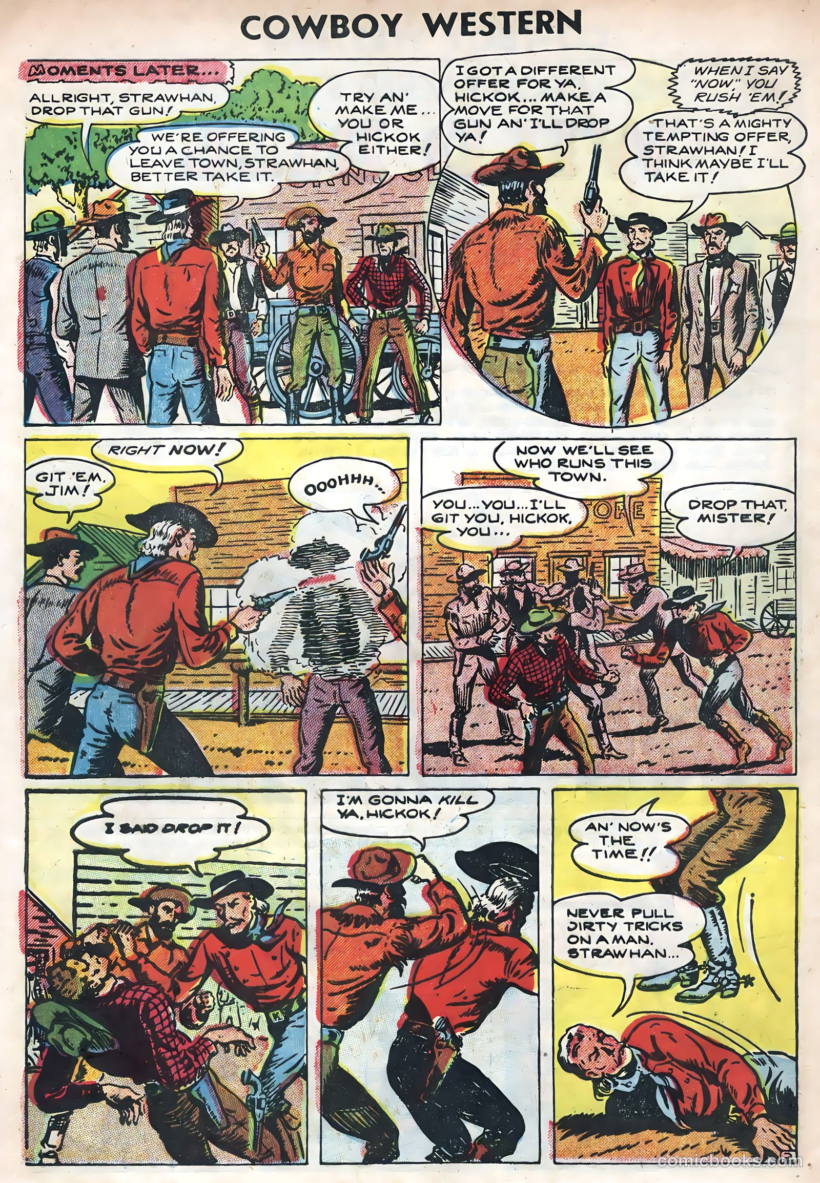 Cowboy Western #52 (1954) — page 4 of 36